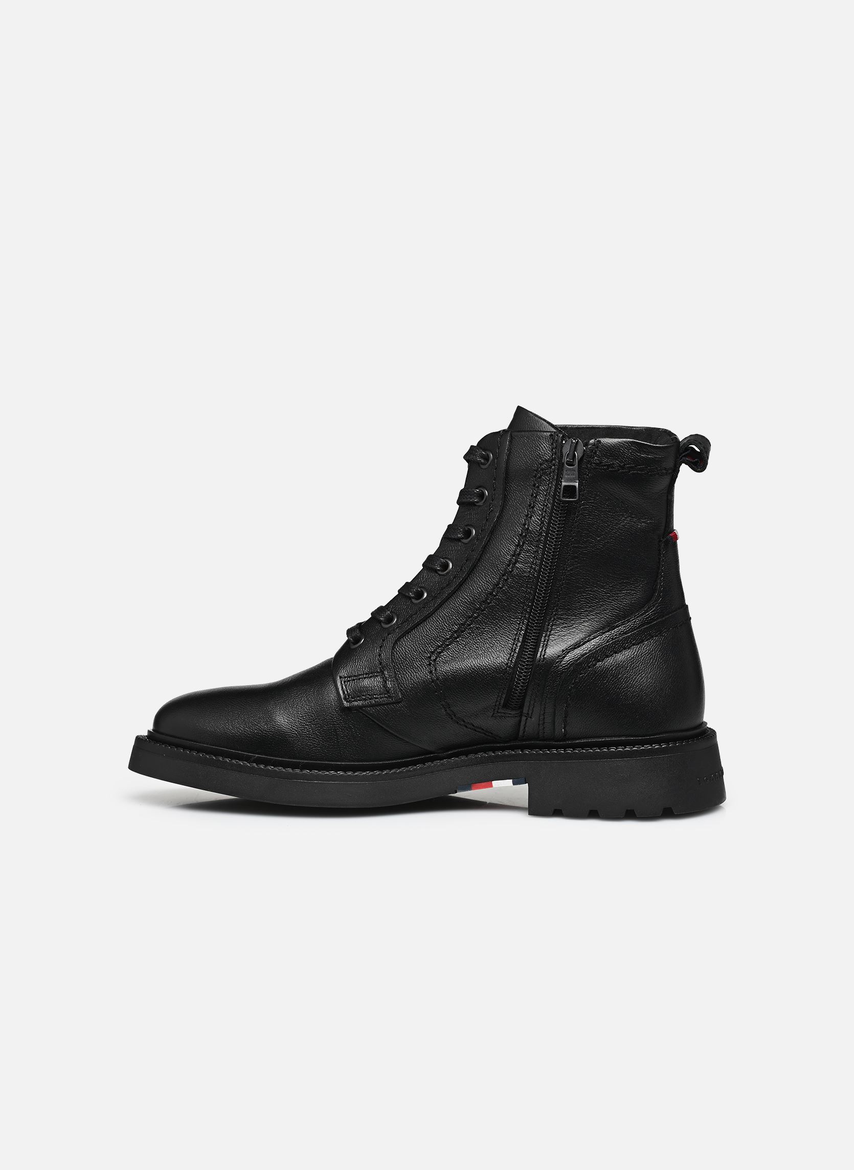 Bottines à lacets HILFIGER COMFORT LWT LTH BOOT homme noir Tommy Hilfiger Bottines à lacets HILFIGER COMFORT LWT LTH BOOT homme noir BDS BLACK