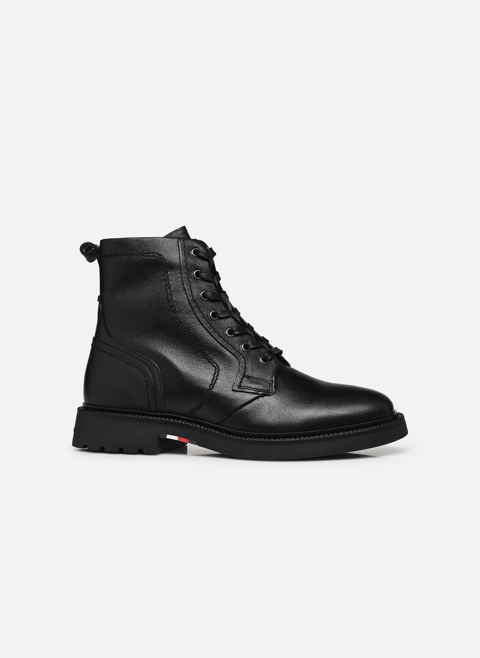 Bottines à lacets HILFIGER COMFORT LWT LTH BOOT homme noir Tommy Hilfiger Bottines à lacets HILFIGER COMFORT LWT LTH BOOT homme noir BDS BLACK