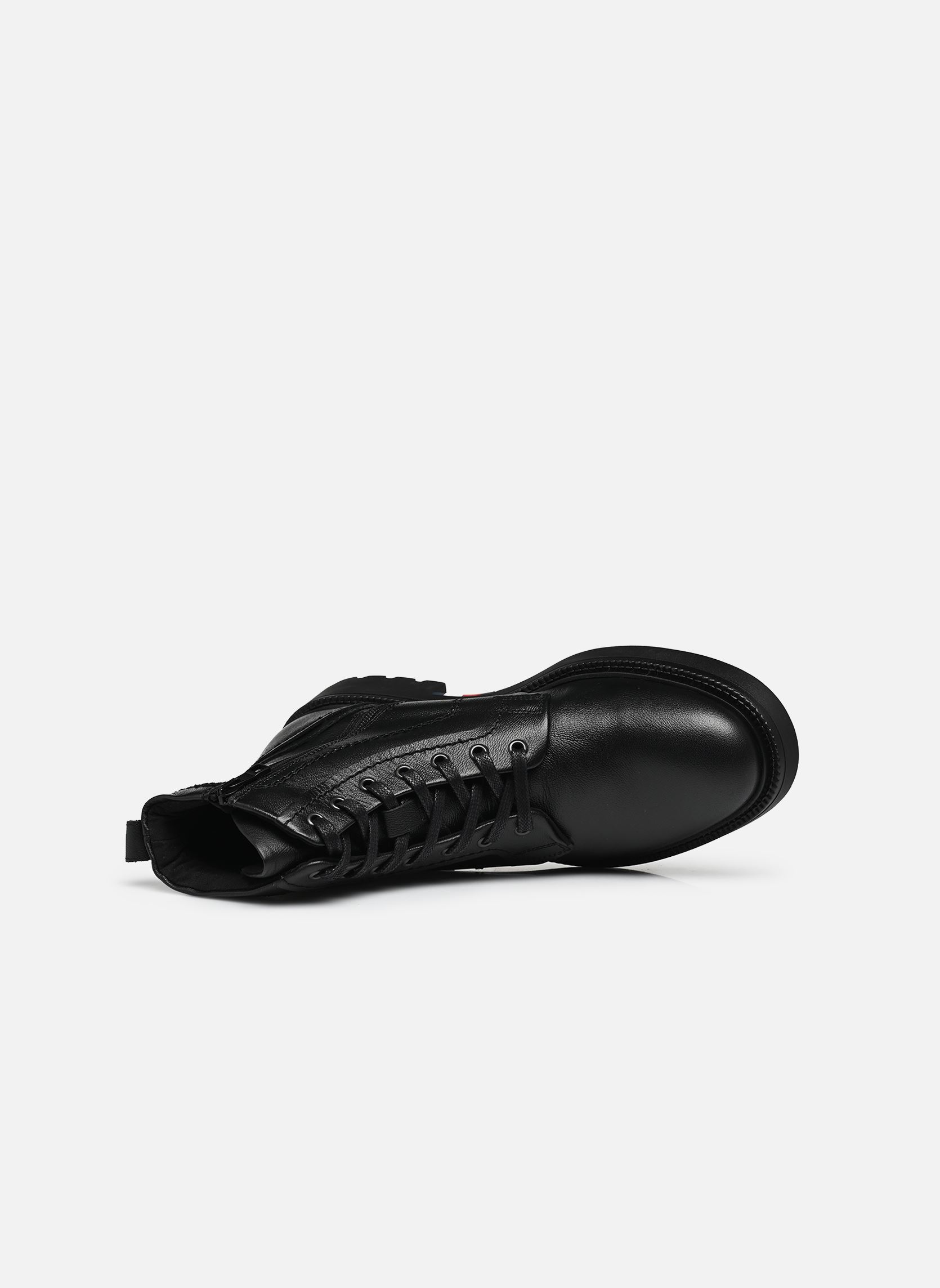 Bottines à lacets HILFIGER COMFORT LWT LTH BOOT homme noir Tommy Hilfiger Bottines à lacets HILFIGER COMFORT LWT LTH BOOT homme noir BDS BLACK