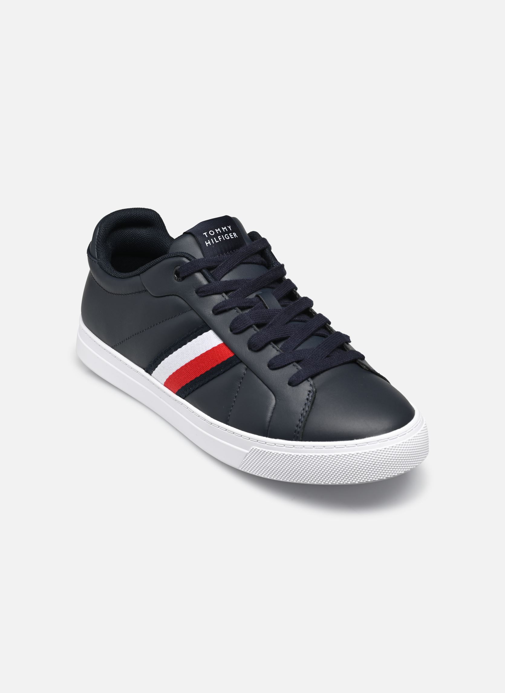 Baskets Tommy Hilfiger ICON COURT LTH STRIPES pour Homme Baskets Tommy Hilfiger ICON COURT LTH STRIPES pour Homme
