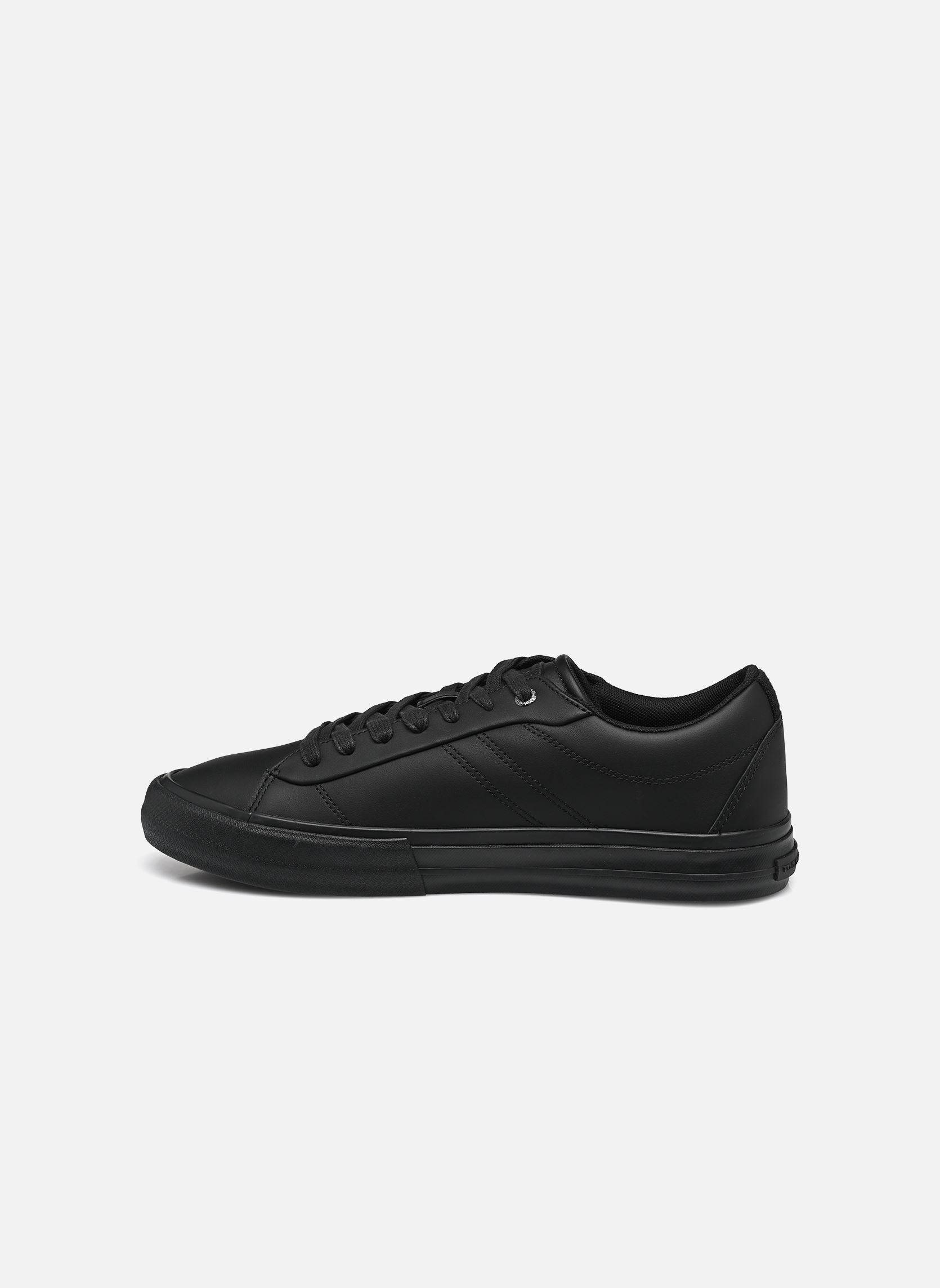 Baskets TH HI VULC STREET RWB LTH LOW homme noir Tommy Hilfiger Baskets TH HI VULC STREET RWB LTH LOW homme noir BDS BLACK