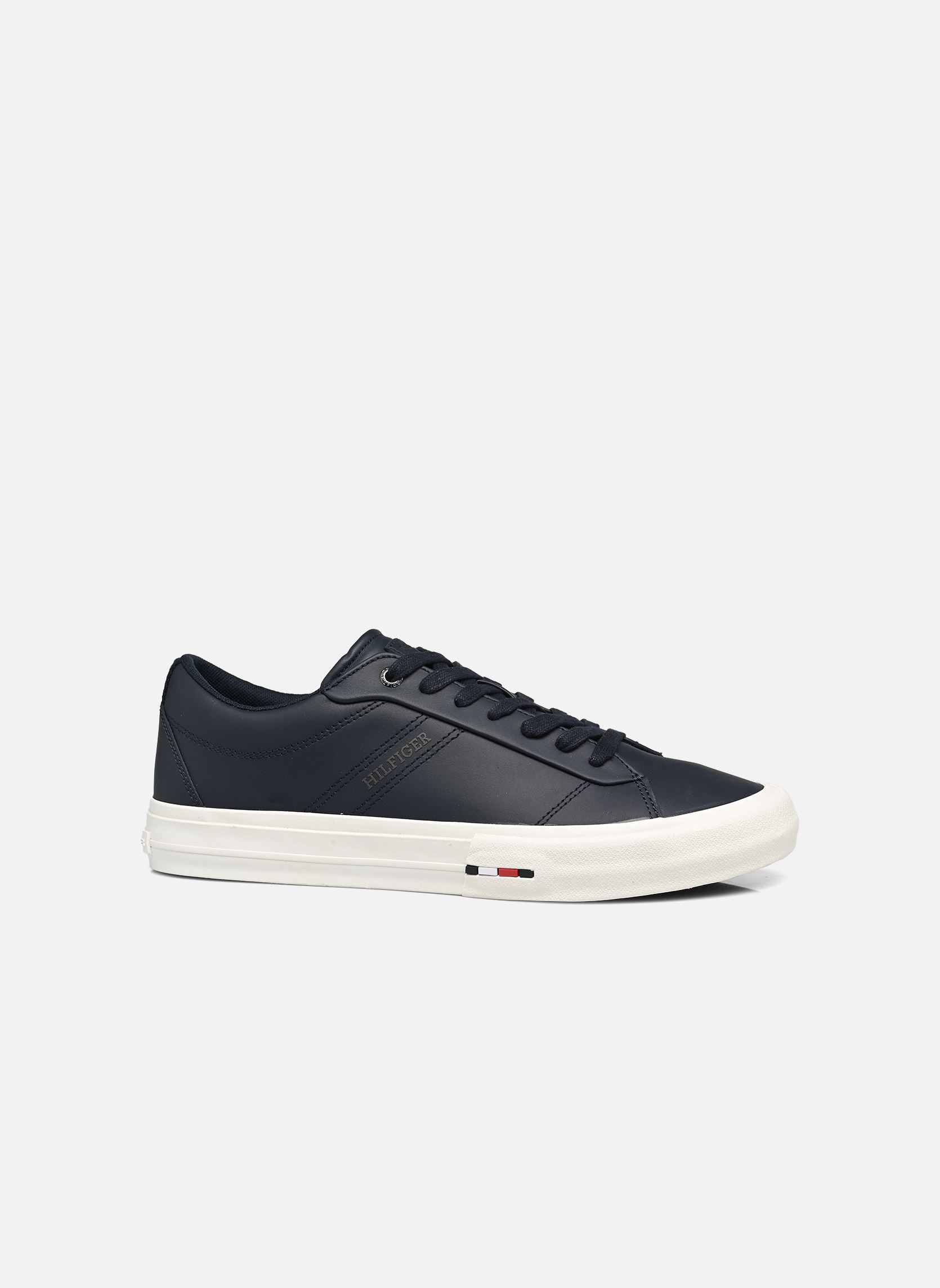 Sneaker TH HI VULC STREET RWB LTH LOW herren blau Tommy Hilfiger Sneaker TH HI VULC STREET RWB LTH LOW herren blau DW5 DESERT SKY