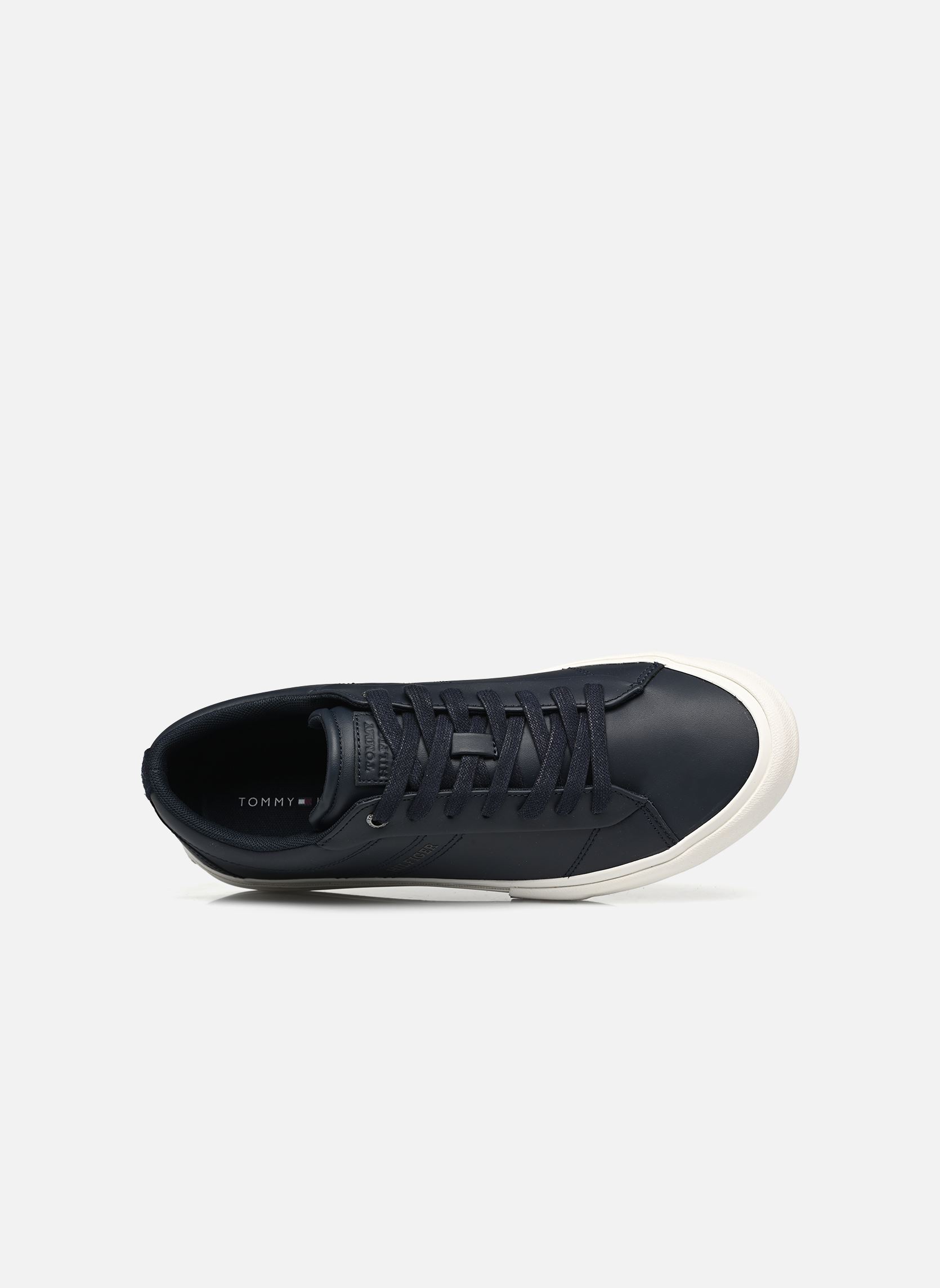 Sneaker TH HI VULC STREET RWB LTH LOW herren blau Tommy Hilfiger Sneaker TH HI VULC STREET RWB LTH LOW herren blau DW5 DESERT SKY