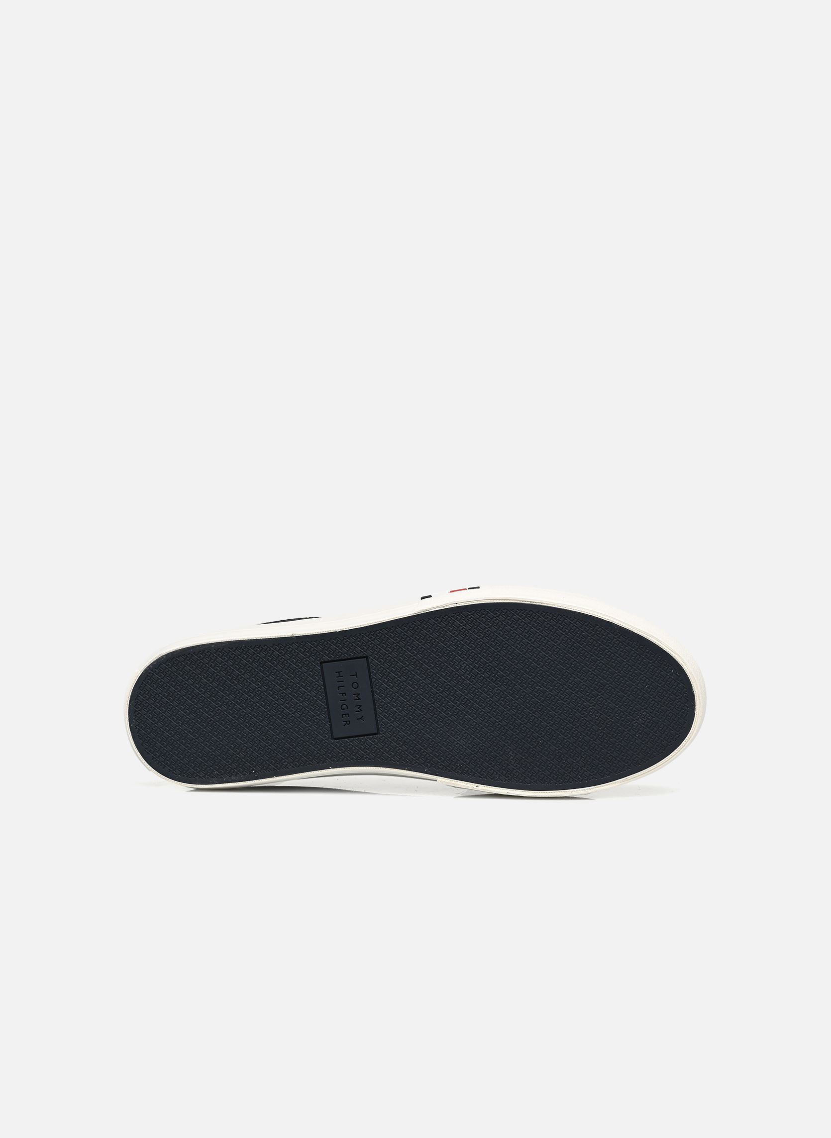 Sneaker TH HI VULC STREET RWB LTH LOW herren blau Tommy Hilfiger Sneaker TH HI VULC STREET RWB LTH LOW herren blau DW5 DESERT SKY
