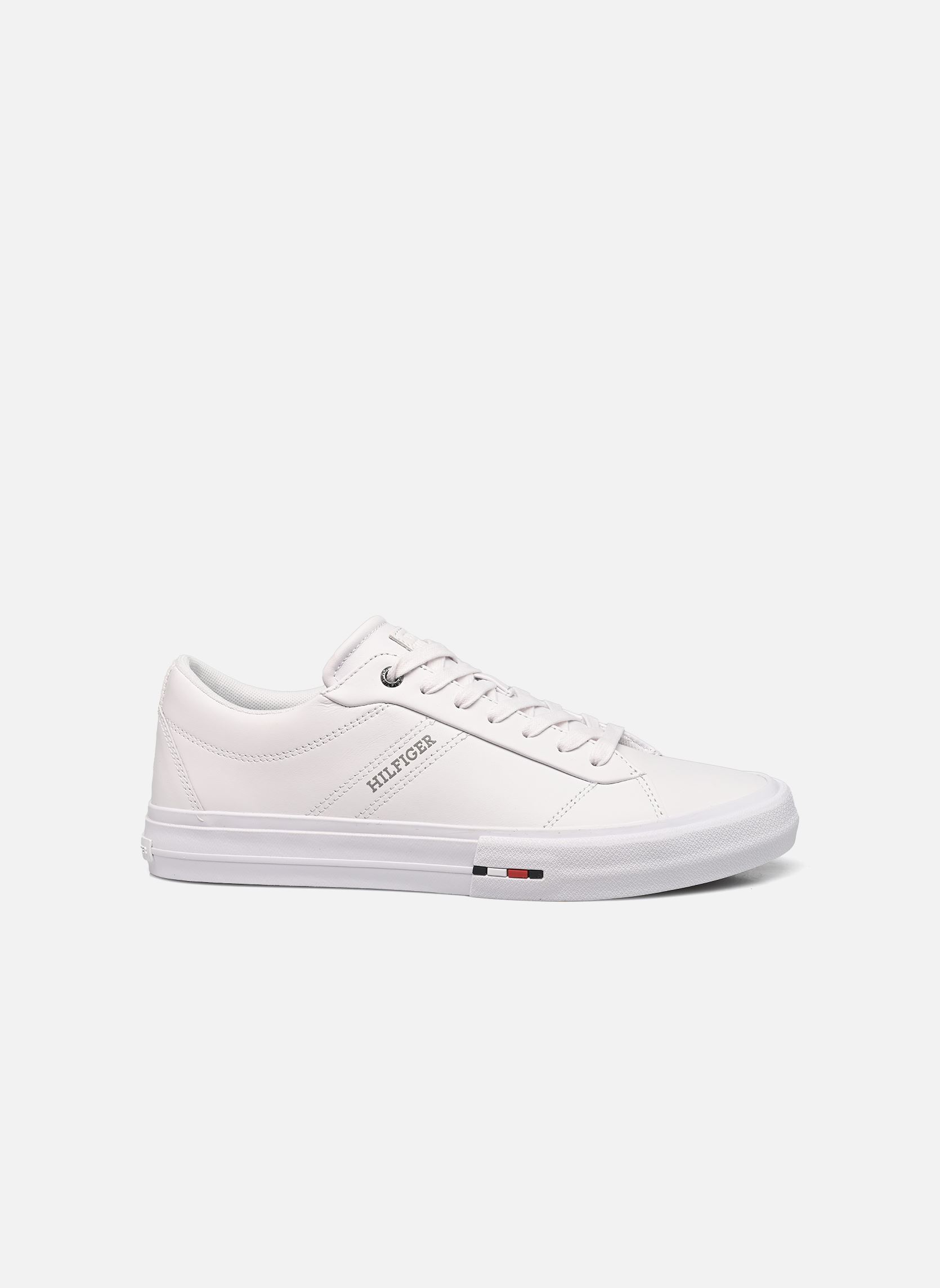 Sneakers TH HI VULC STREET RWB LTH LOW heren wit Tommy Hilfiger Sneakers TH HI VULC STREET RWB LTH LOW heren wit YBS WHITE