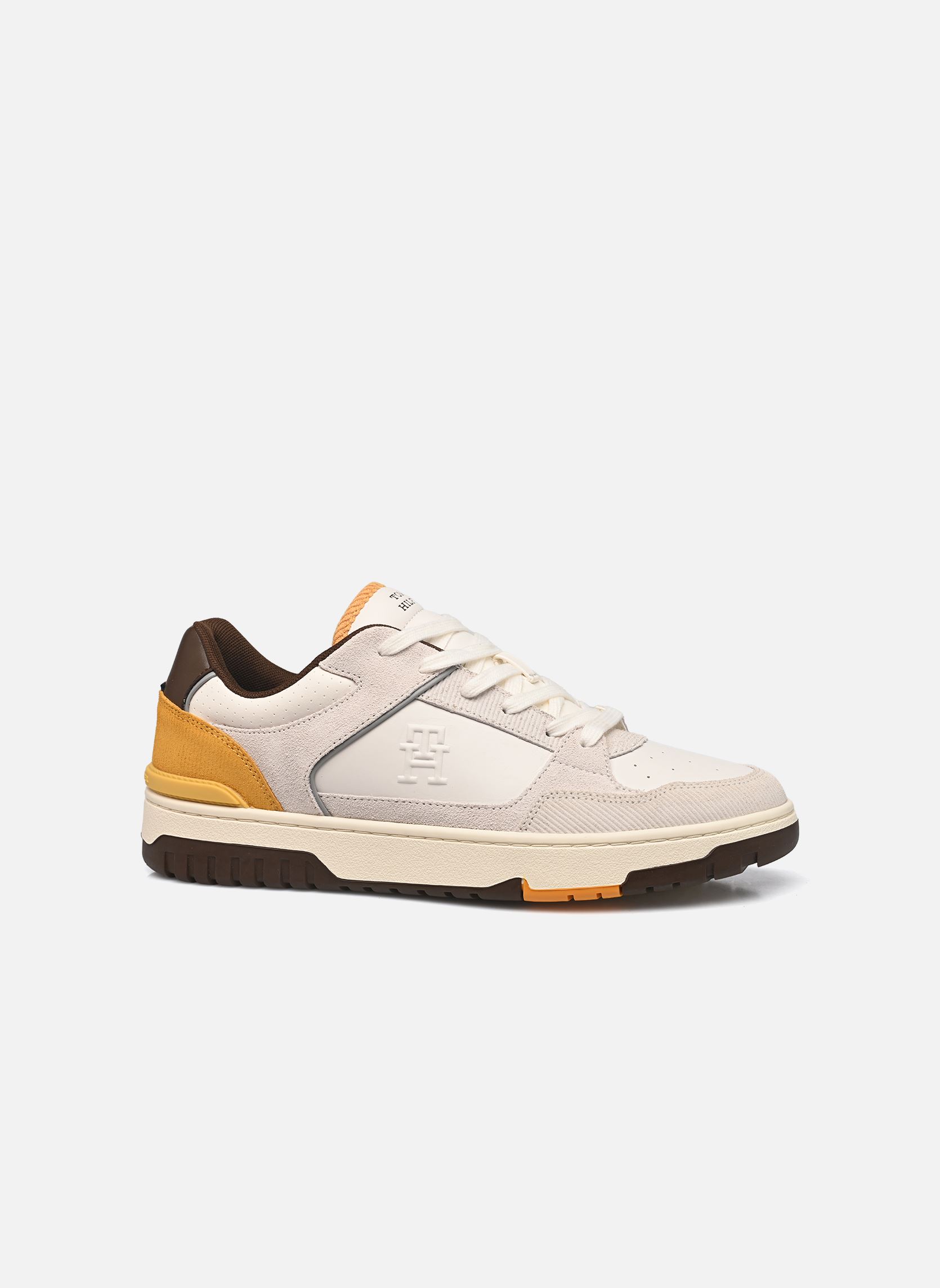Zapatillas TH BASKET STREET LTH hombre amarillo Tommy Hilfiger Zapatillas TH BASKET STREET LTH hombre amarillo ZE1 CITY YELLOW
