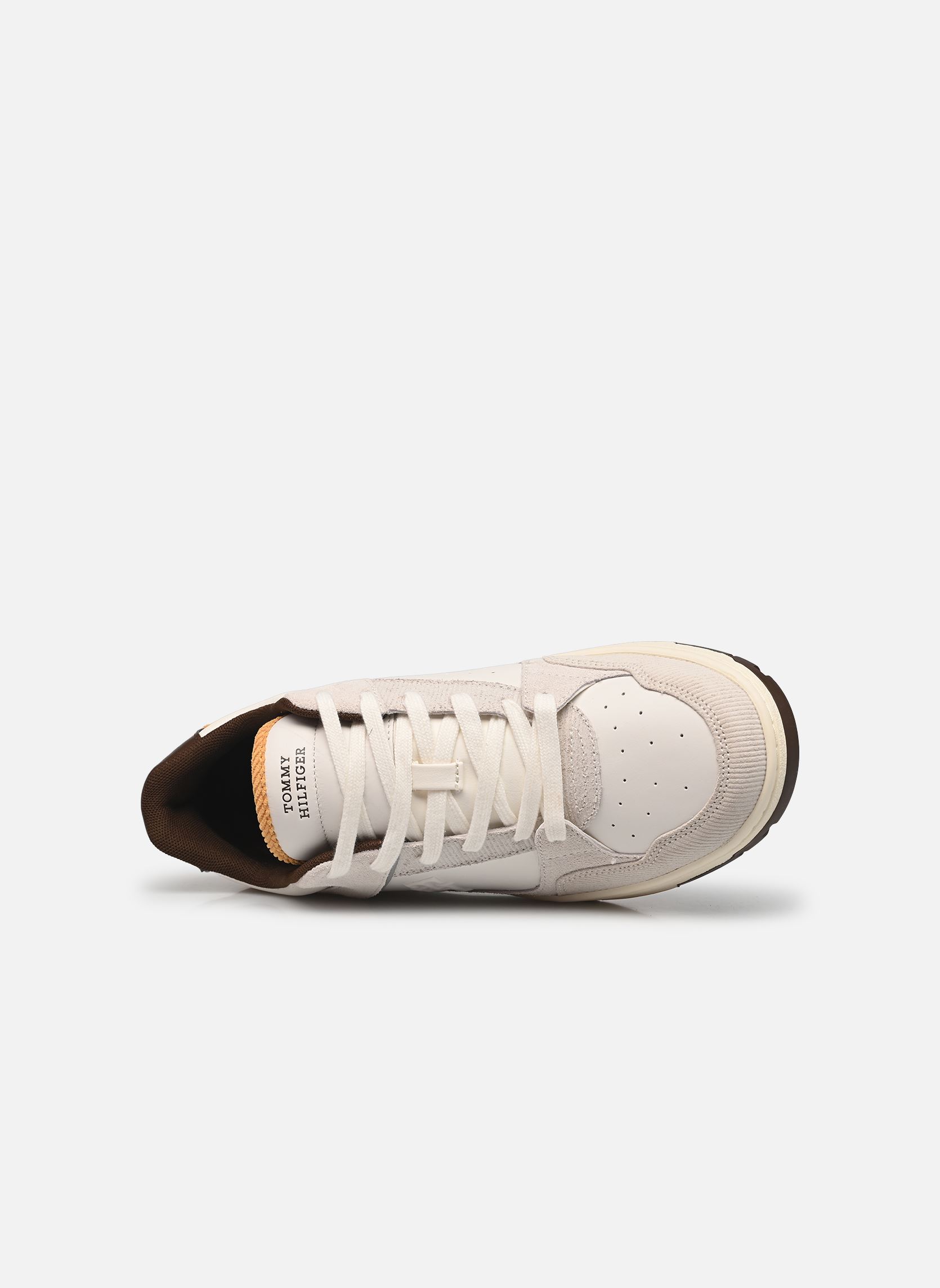 Zapatillas TH BASKET STREET LTH hombre amarillo Tommy Hilfiger Zapatillas TH BASKET STREET LTH hombre amarillo ZE1 CITY YELLOW