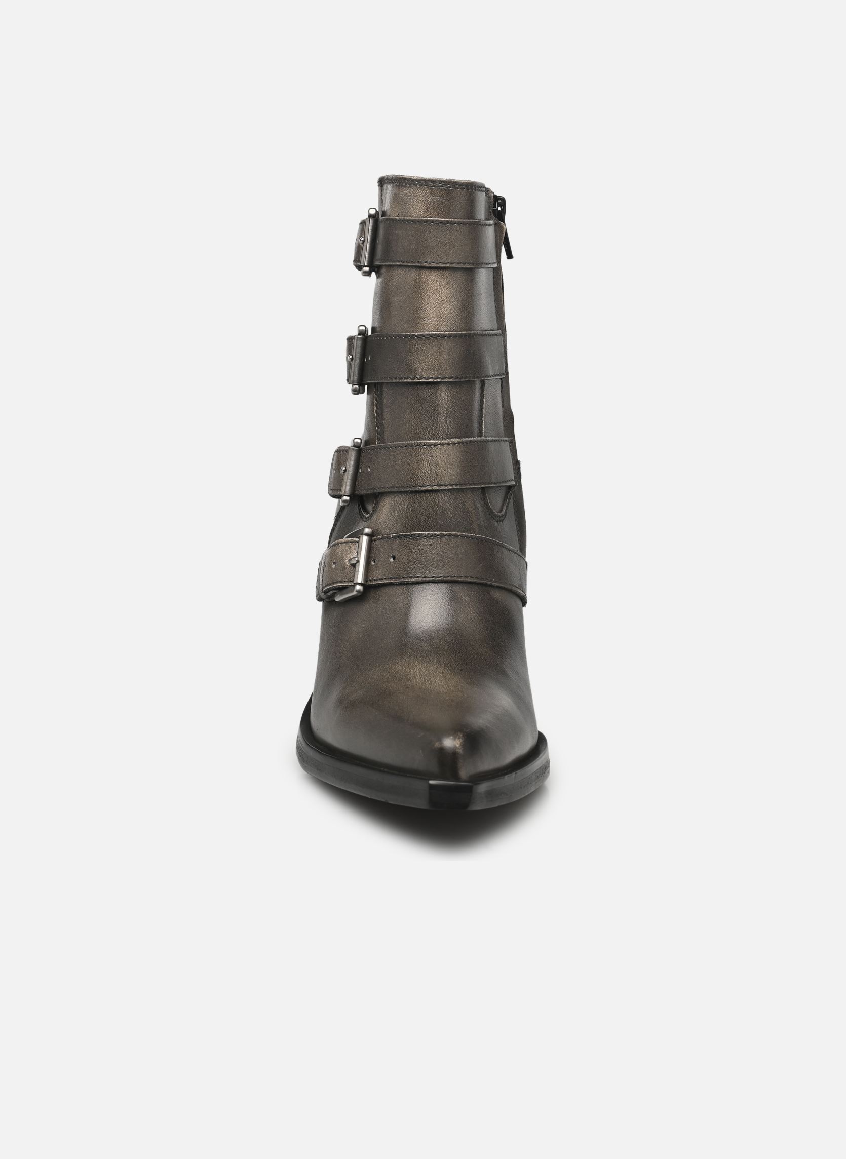 Bottines et boots Mya-Mae 34329 femme gris Bronx Bottines et boots Mya-Mae 34329 femme gris Black