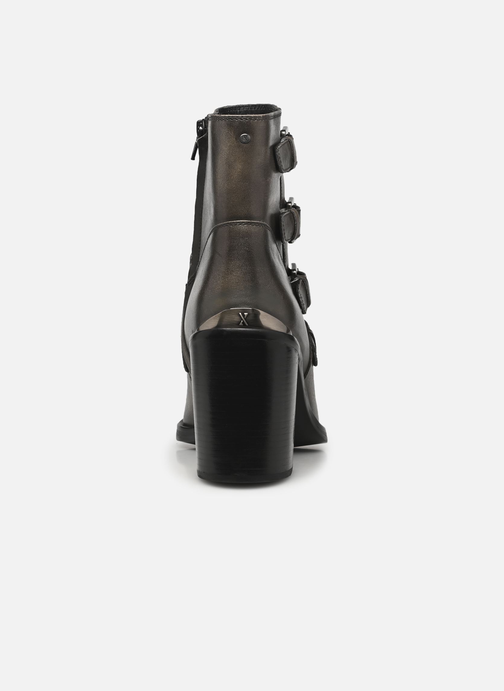 Bottines et boots Mya-Mae 34329 femme gris Bronx Bottines et boots Mya-Mae 34329 femme gris Black