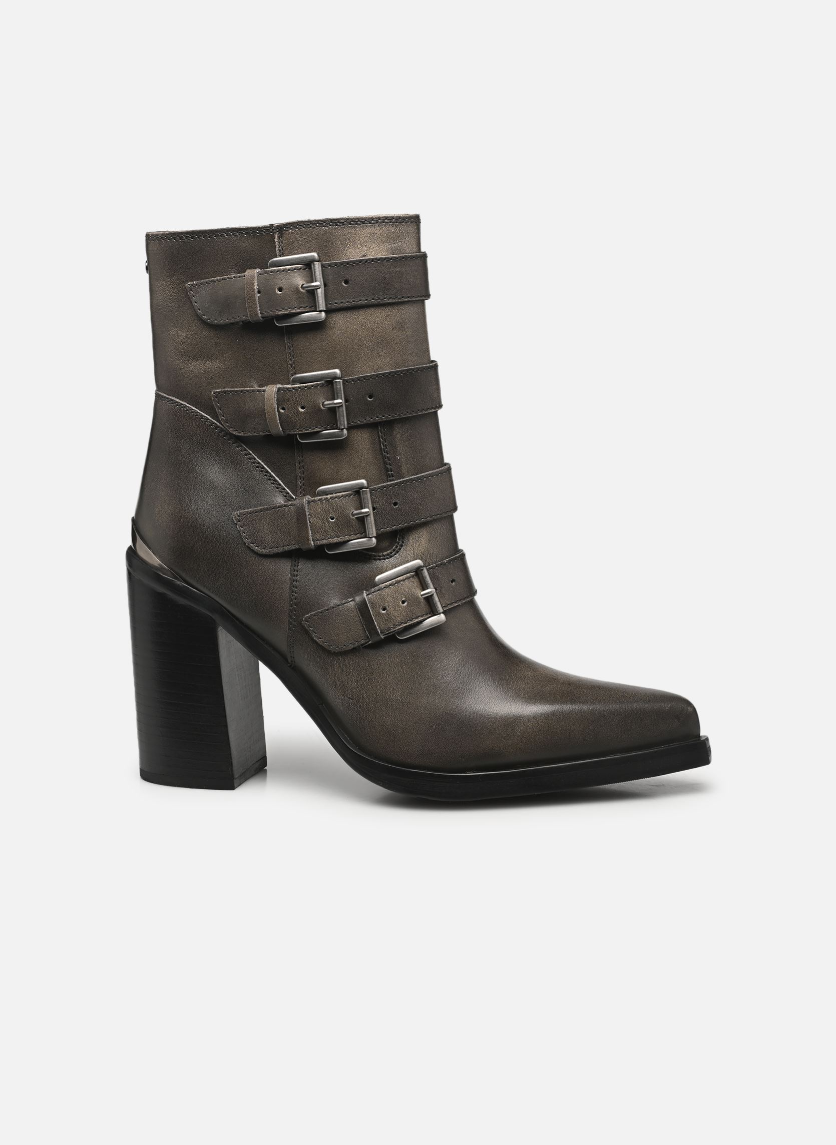 Bottines et boots Mya-Mae 34329 femme gris Bronx Bottines et boots Mya-Mae 34329 femme gris Black