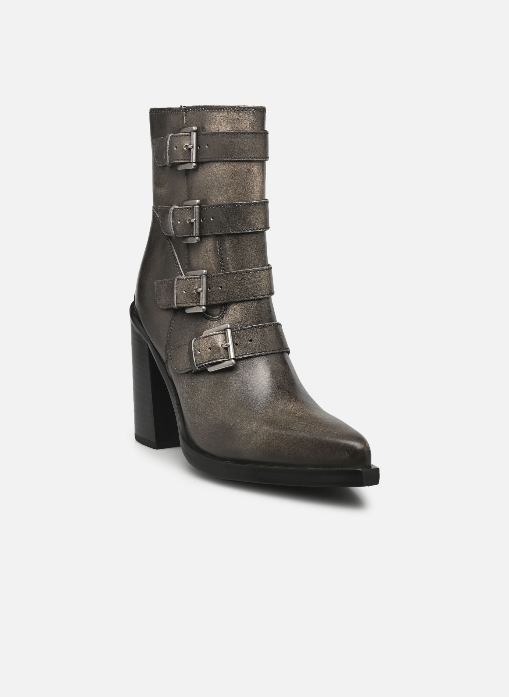 Bottines et boots Mya-Mae 34329 femme gris Bronx Bottines et boots Mya-Mae 34329 femme gris Black