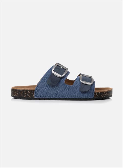Isotoner Mules Mules sandales Femme Double Bride Doré femme bleu