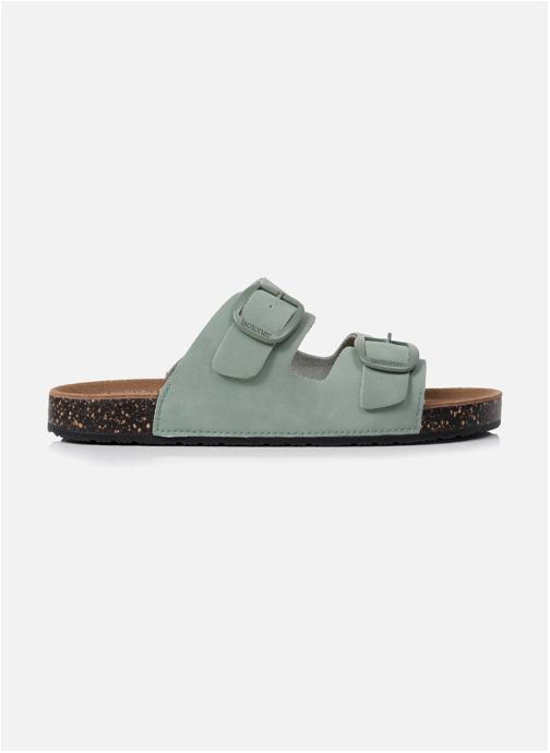 Isotoner Mules Mules sandales Femme Double Bride Doré femme vert
