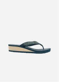 Tongs Tongs Femme perles à talon Noir/argenté femme vert