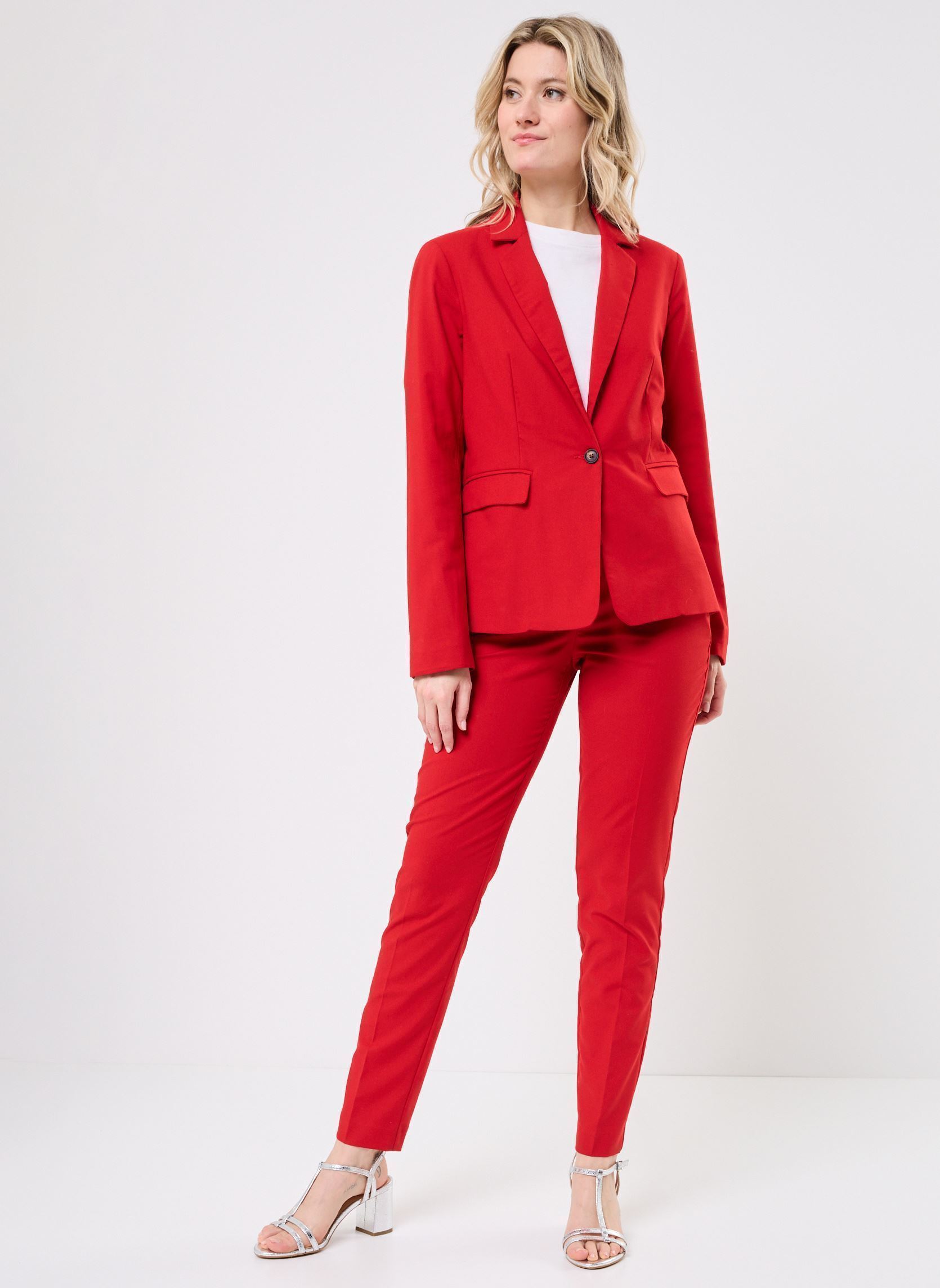 Anzughosen PGOSIA damen rot Georgia Rose Anzughosen PGOSIA damen rot ROUGE