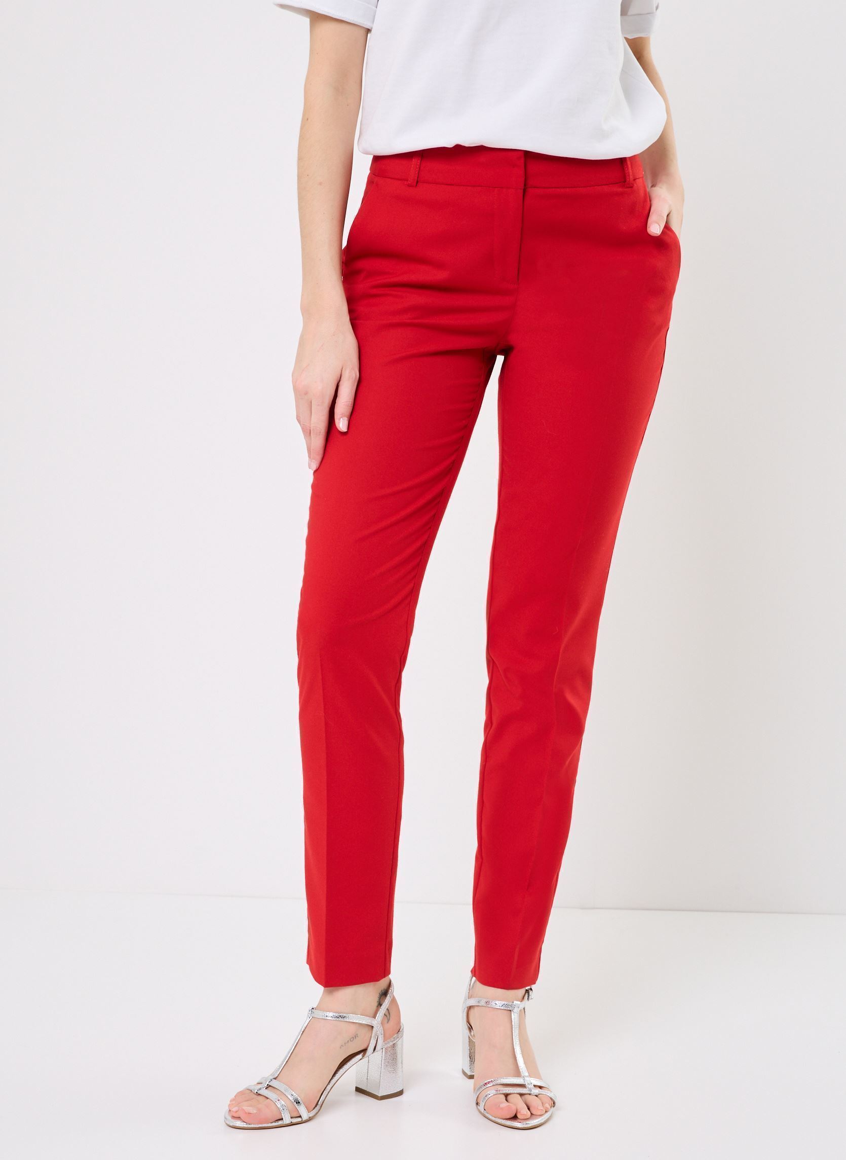 Anzughosen PGOSIA damen rot Georgia Rose Anzughosen PGOSIA damen rot ROUGE