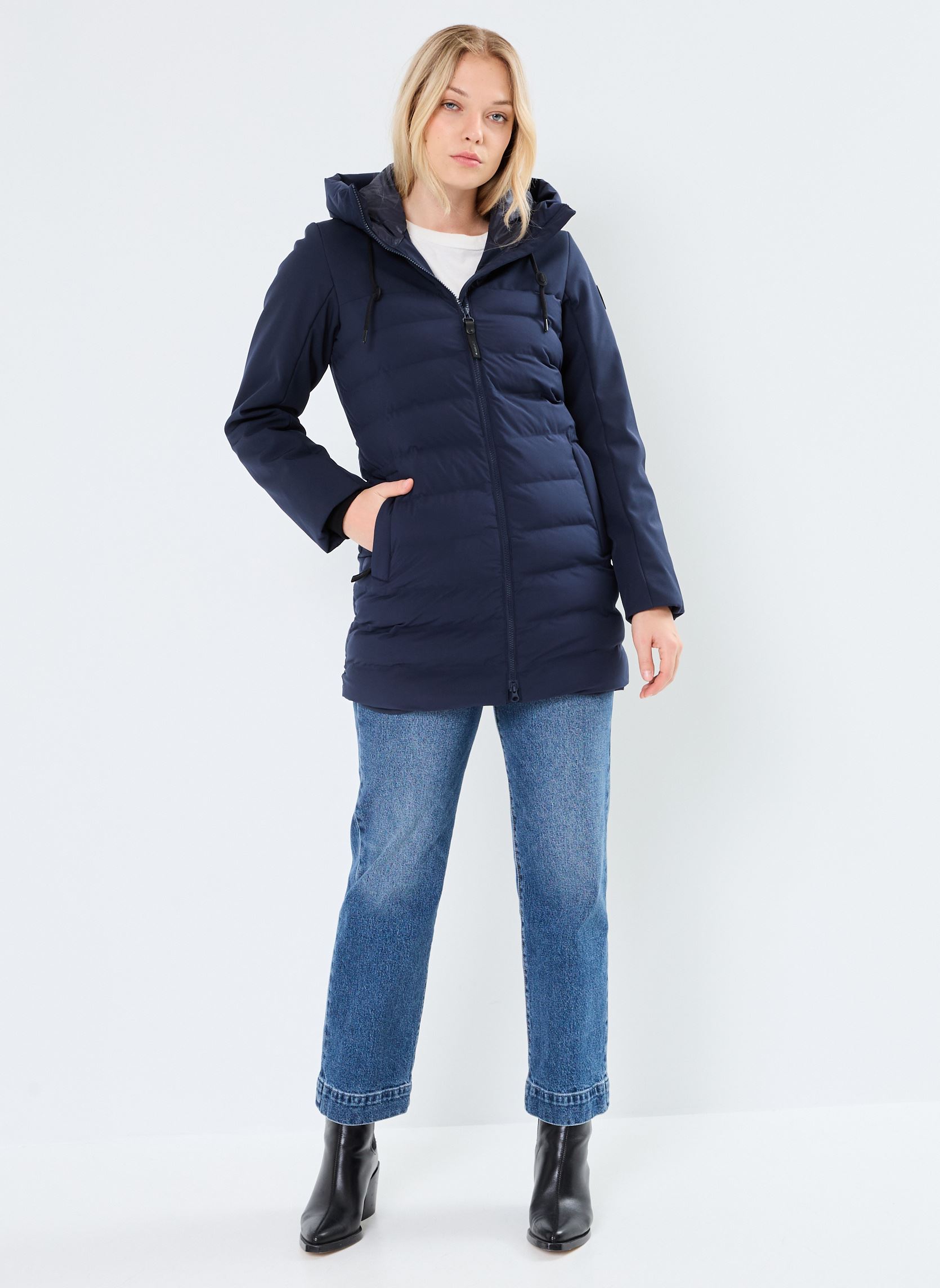 Gewatteerde jassen ALBEE/ dames blauw Icepeak Gewatteerde jassen ALBEE/ dames blauw BLEU FONCE