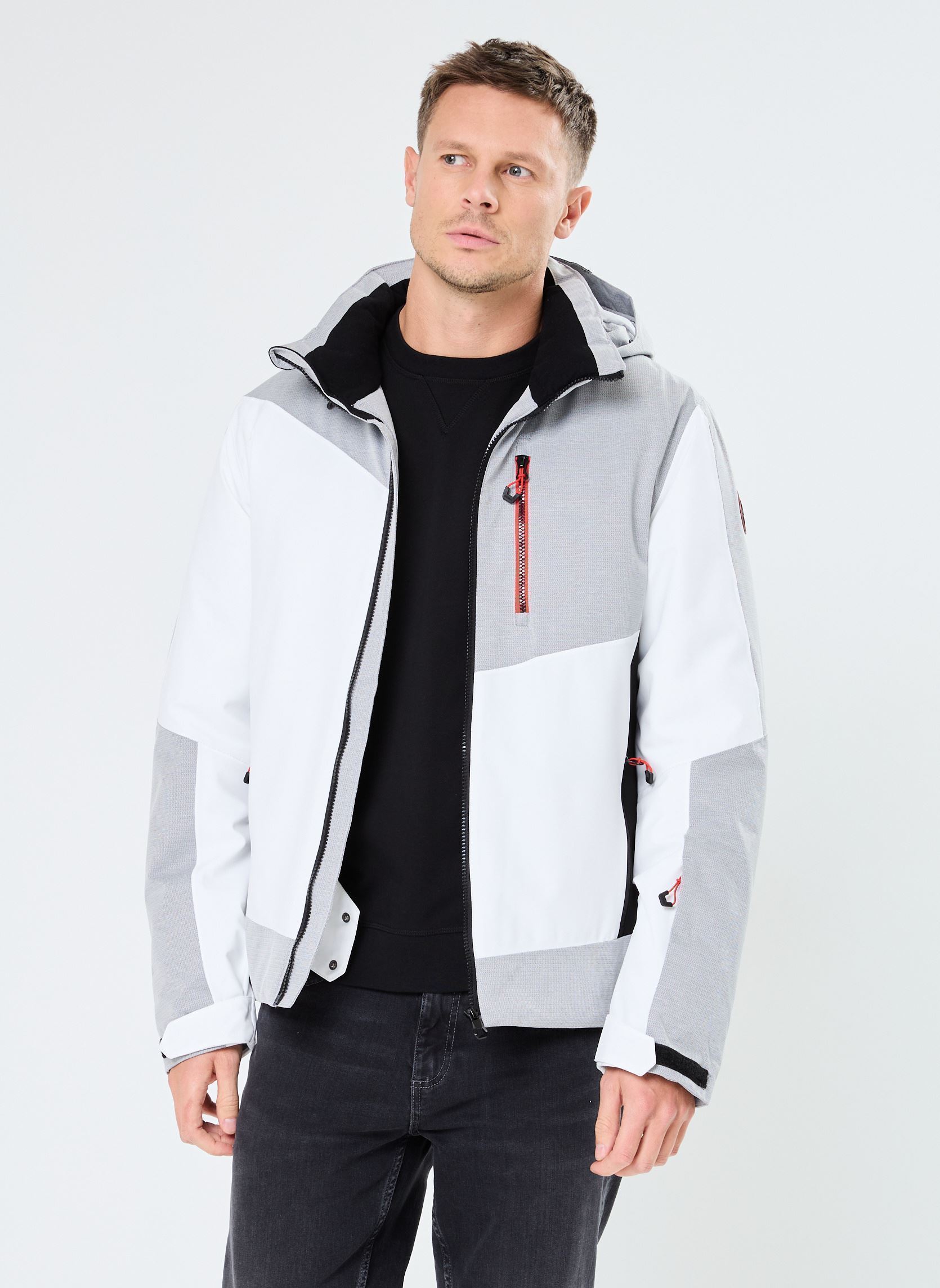 Jacken FALAISE herren weiß Icepeak Jacken FALAISE herren weiß Blanc Optique