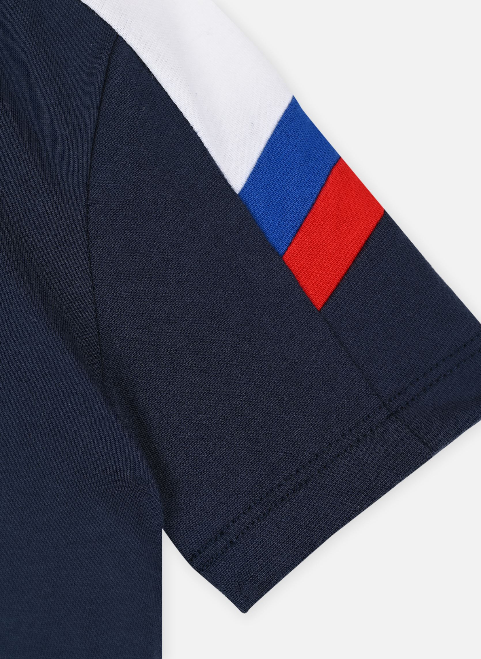 Kurzarm-T-Shirts MINI MOI TRI Tee SS N°2 Enfant jungen blau Le Coq Sportif Kurzarm-T-Shirts MINI MOI TRI Tee SS N°2 Enfant jungen blau BLUE LIGHT