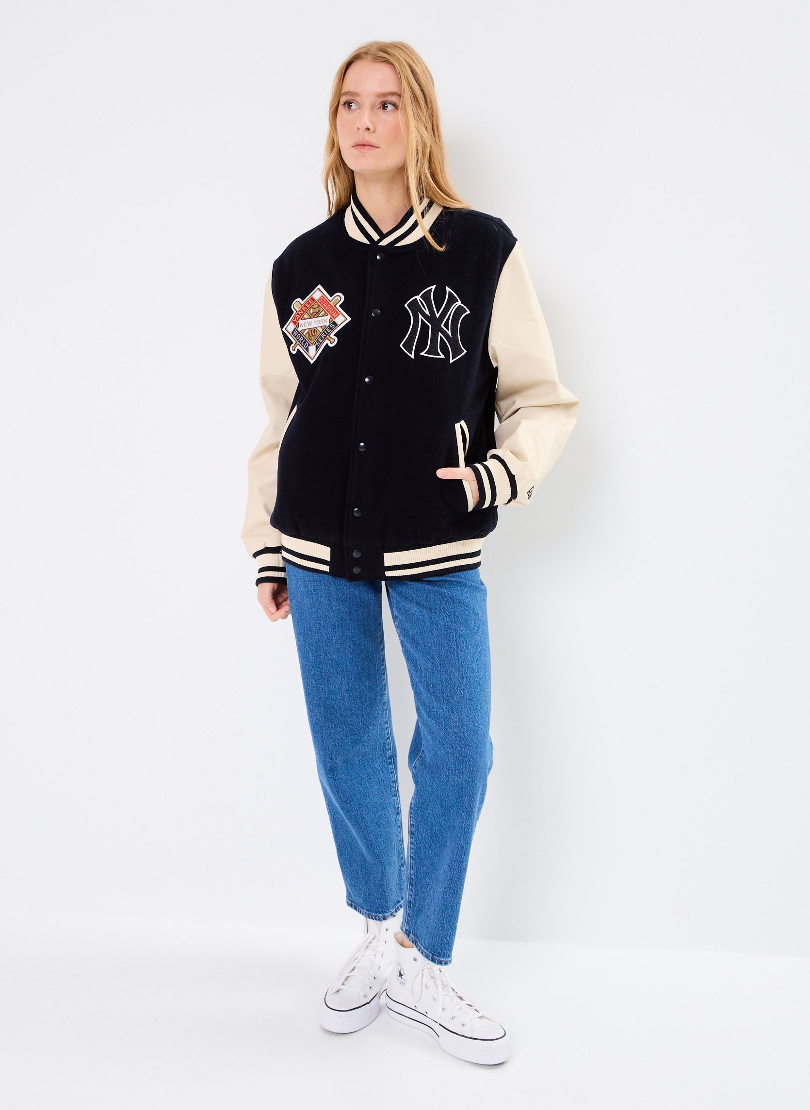 Chaquetas acolchadas Varsity Jacket New York Yankees - Mixte azul New Era Chaquetas acolchadas Varsity Jacket New York Yankees - Mixte azul NEW YORK YANKEES NVYLTC