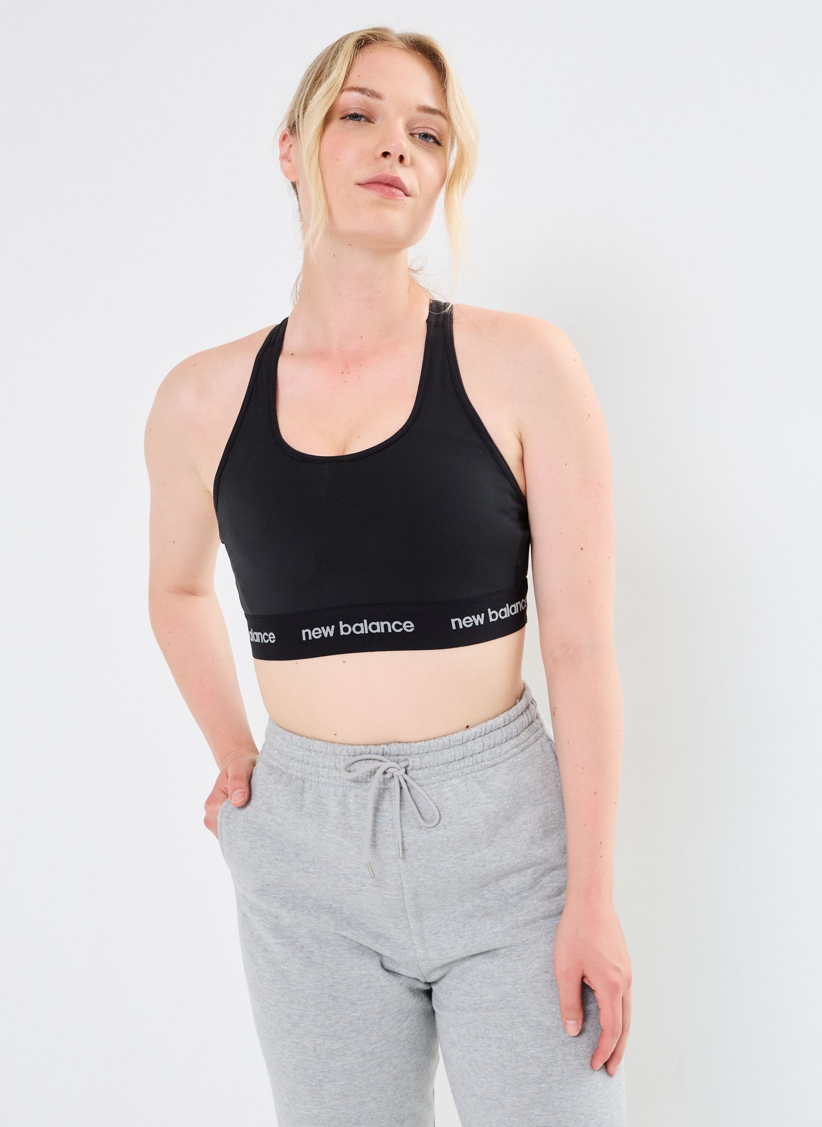 Vêtements New Balance NB Sleek Medium Support Sports Bra pour Accessoires