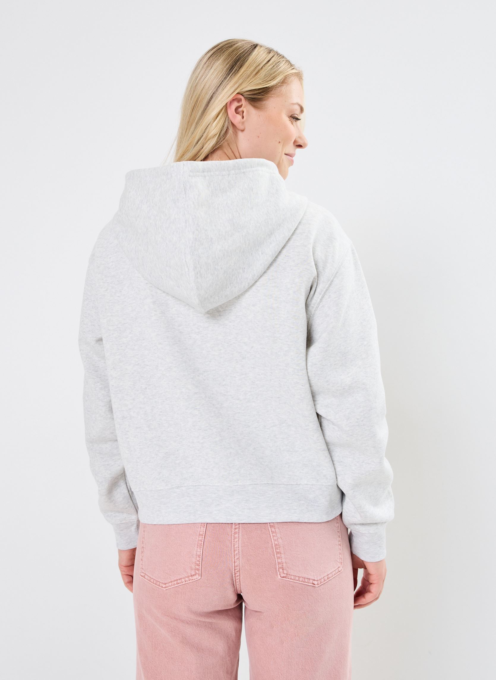 Sweats zippés Sport Essentials Fleece Full Zip/ femme gris New Balance Sweats zippés Sport Essentials Fleece Full Zip/ femme gris ASH HEATHER