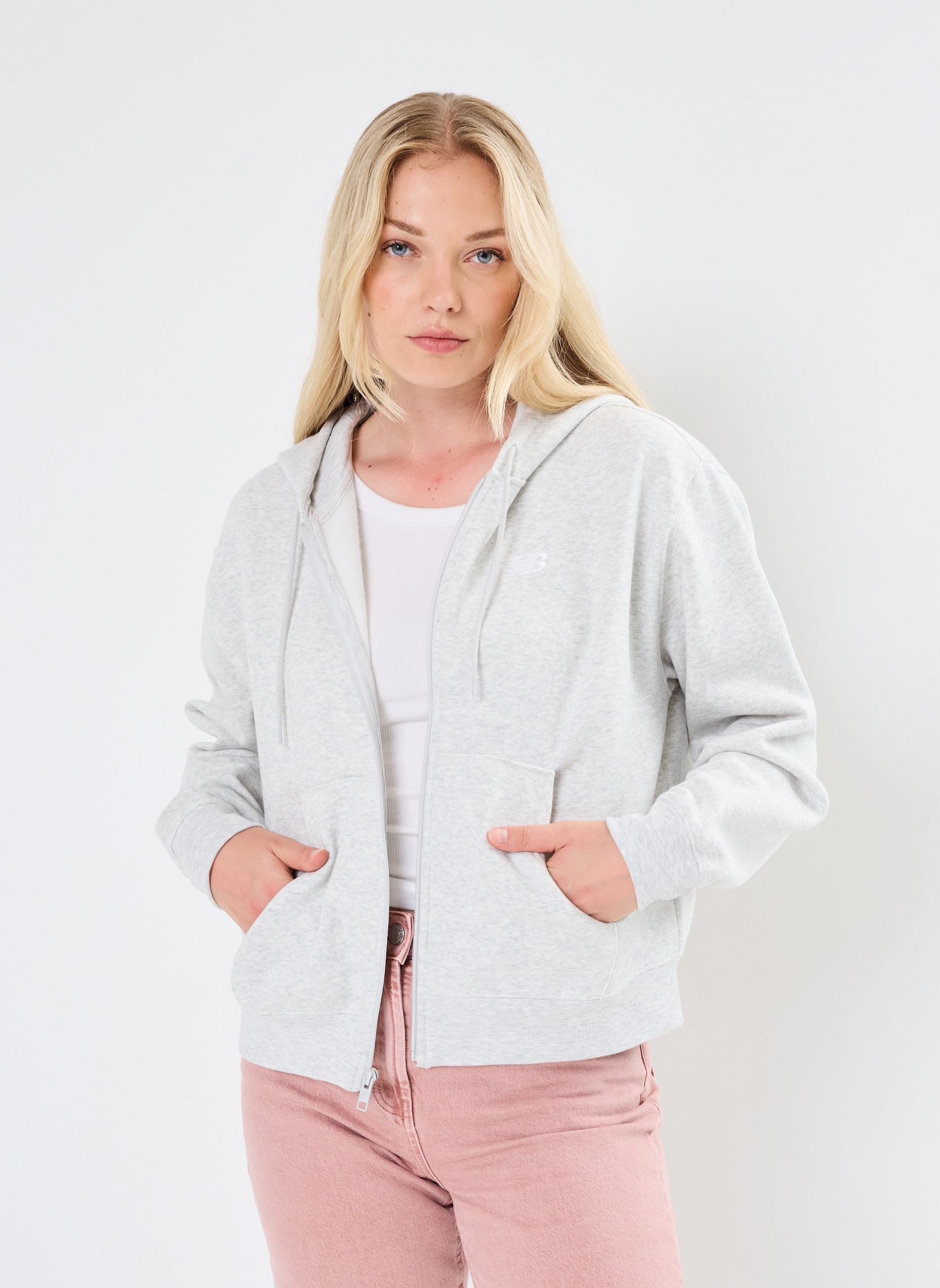 Vêtements New Balance Sport Essentials Fleece Full Zip/ pour Accessoires