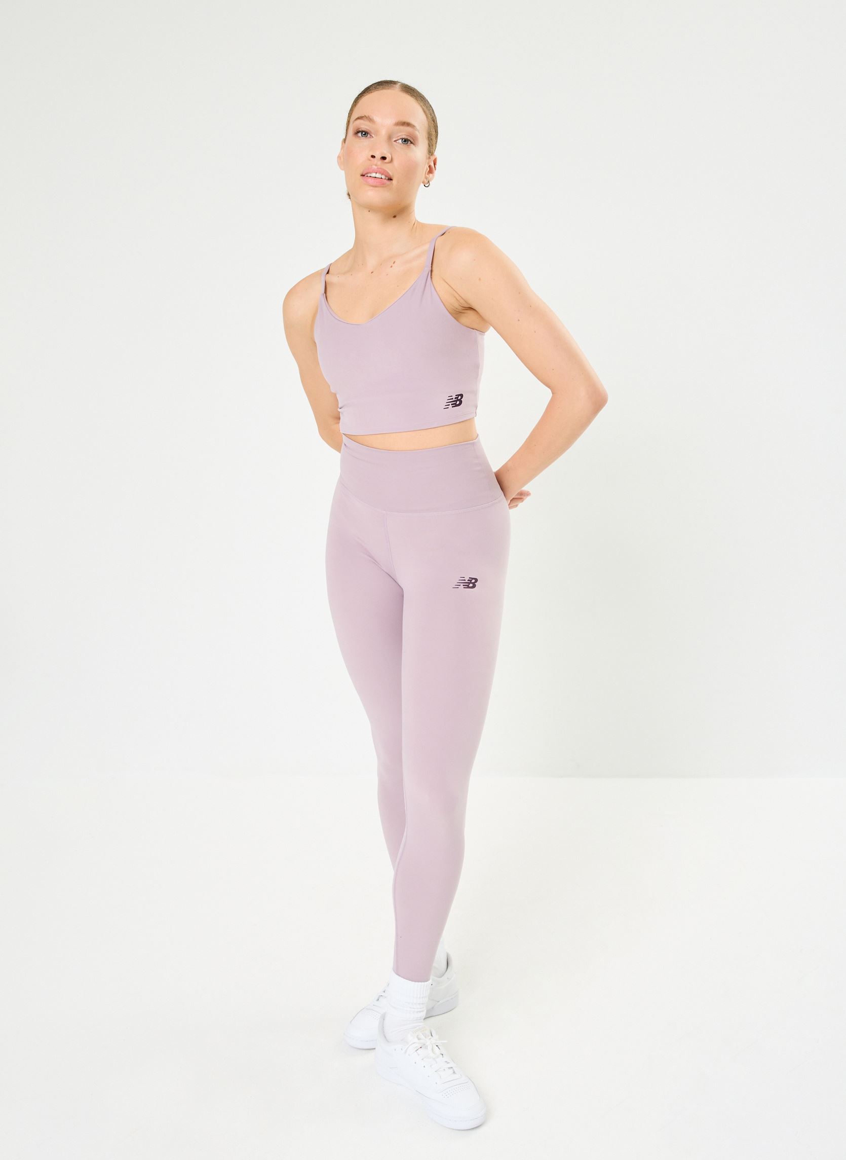 Brassières de Sport NB Harmony Light Support Sports Bra femme violet New Balance Brassières de Sport NB Harmony Light Support Sports Bra femme violet ICE WINE