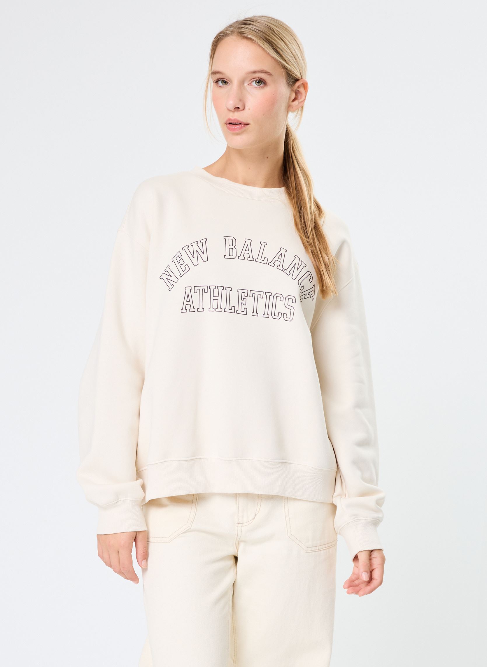 Sweat shirt New Balance GRAPHIC FLEECE CREW EU