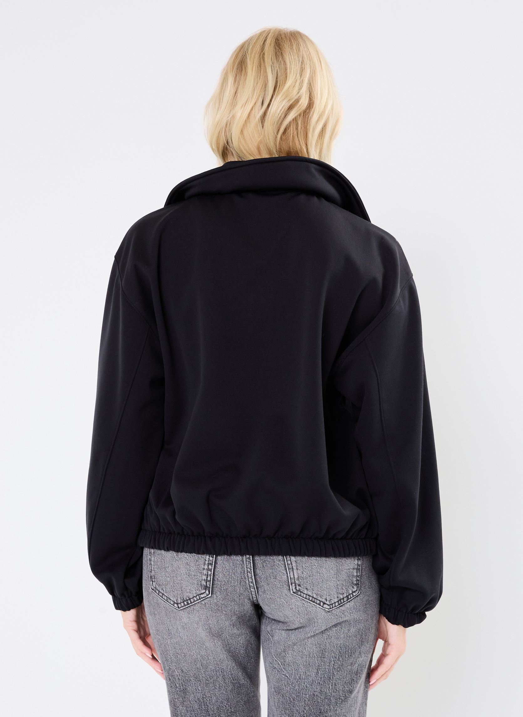 Vestes de survêtement Performance Fleece Full Zip femme noir New Balance Vestes de survêtement Performance Fleece Full Zip femme noir BLACK