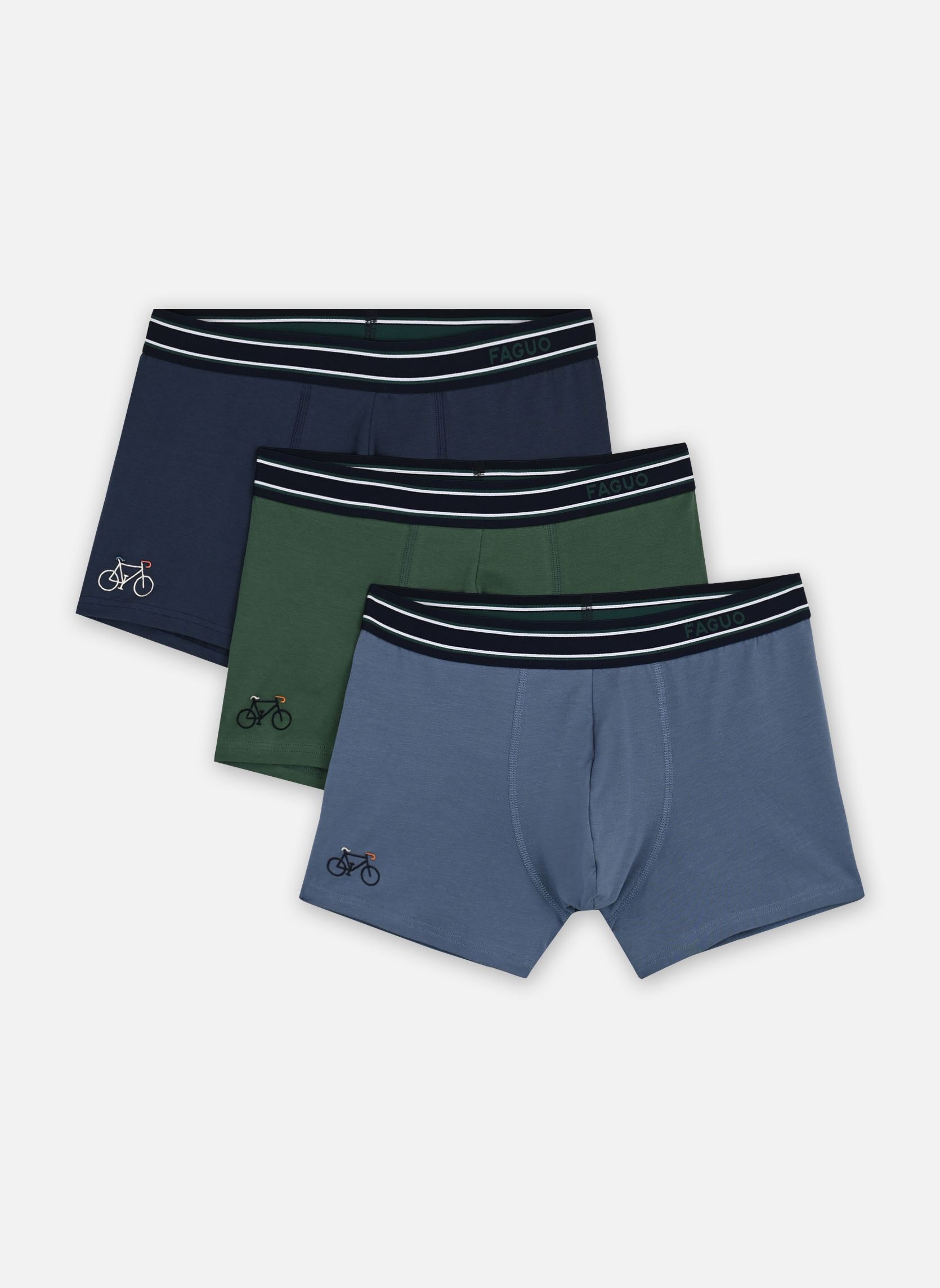 Sportunterwäsche BoxerX3 Cotton herren mehrfarbig Faguo Sportunterwäsche BoxerX3 Cotton herren mehrfarbig MUL00