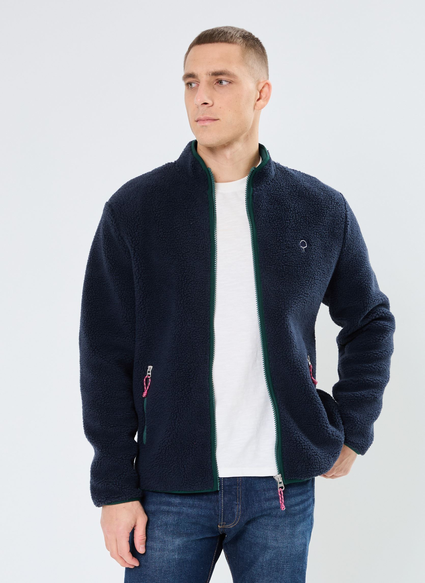 Vestes polaires Senoche Polar Syn Woven homme bleu Faguo Vestes polaires Senoche Polar Syn Woven homme bleu NAV77