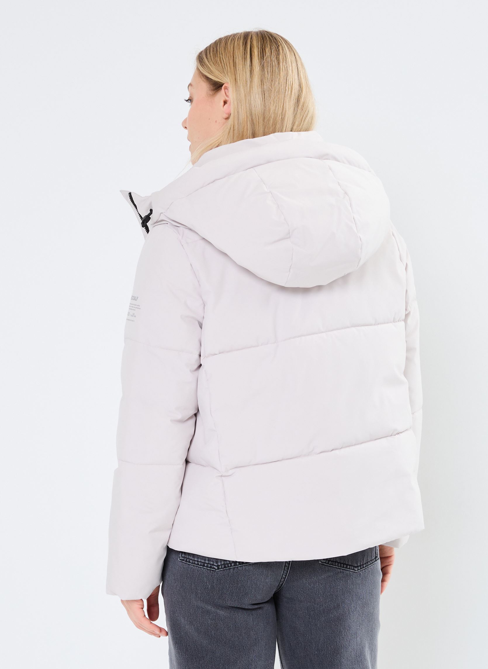 Piumini IPALAALF JACKET WOMAN donna bianco Ecoalf Piumini IPALAALF JACKET WOMAN donna bianco Antartica