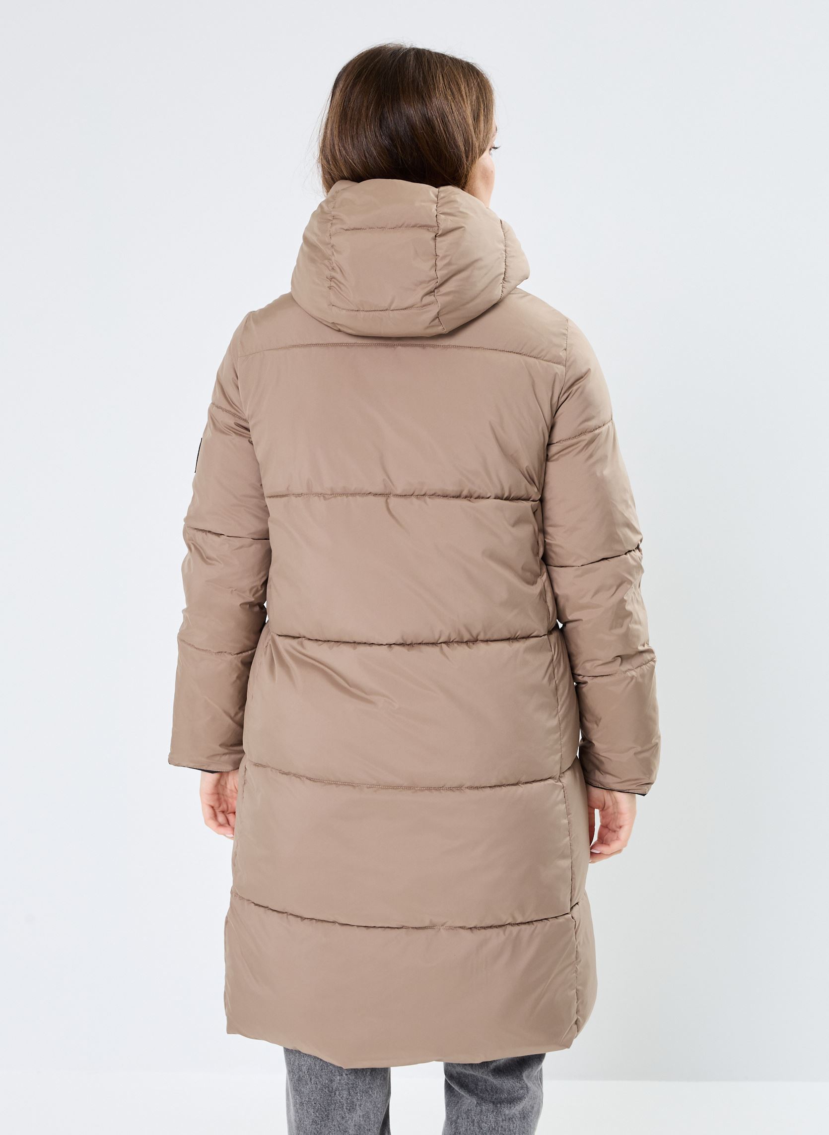 Manteaux BARUALF REVERSIBLE JACKET WOMAN femme marron Ecoalf Manteaux BARUALF REVERSIBLE JACKET WOMAN femme marron Black
