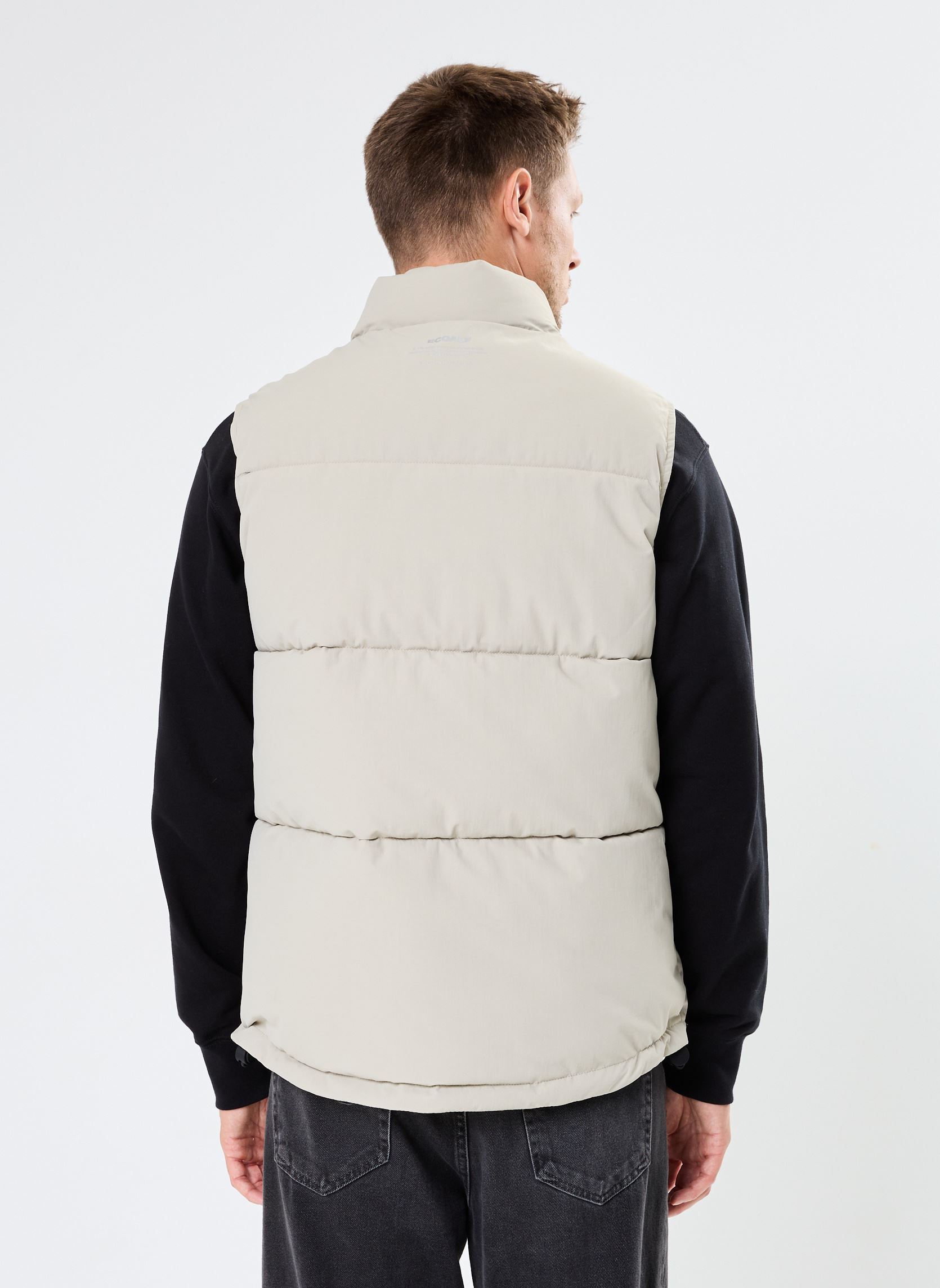 Chaquetas sin mangas SADELALF VEST MAN hombre blanco Ecoalf Chaquetas sin mangas SADELALF VEST MAN hombre blanco Stone