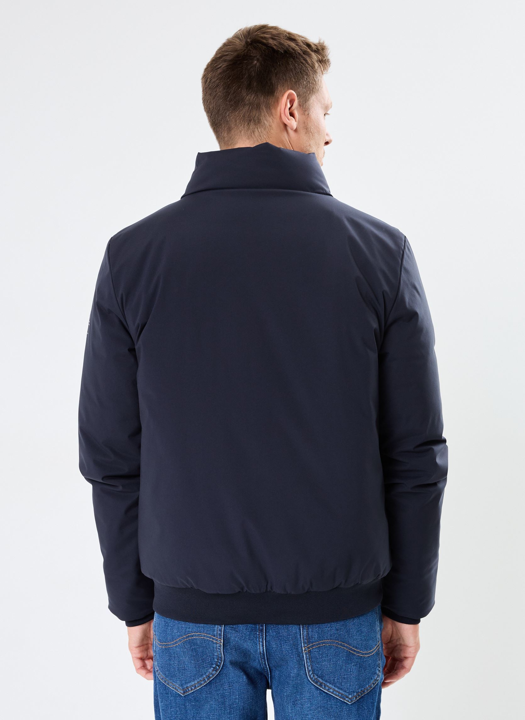 Bomberjacken GRAYSALF JACKET MAN herren blau Ecoalf Bomberjacken GRAYSALF JACKET MAN herren blau Deep navy