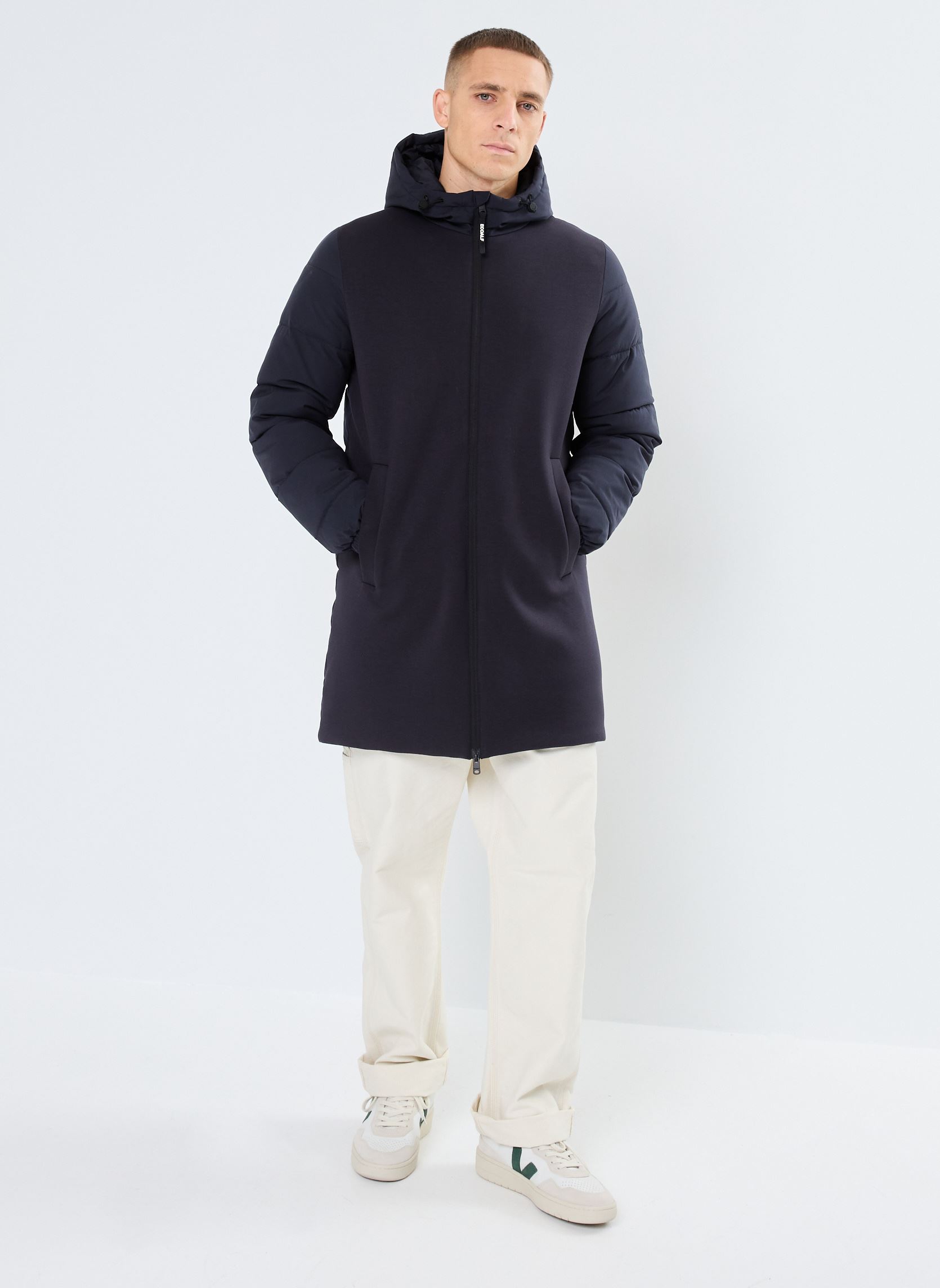 Parkas RITTERALF JACKET MAN homme bleu Ecoalf Parkas RITTERALF JACKET MAN homme bleu Deep navy