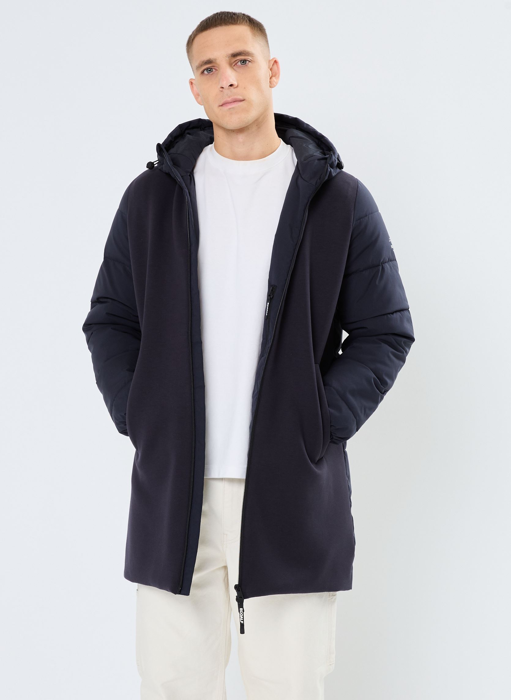 Parkas RITTERALF JACKET MAN homme bleu Ecoalf Parkas RITTERALF JACKET MAN homme bleu Deep navy