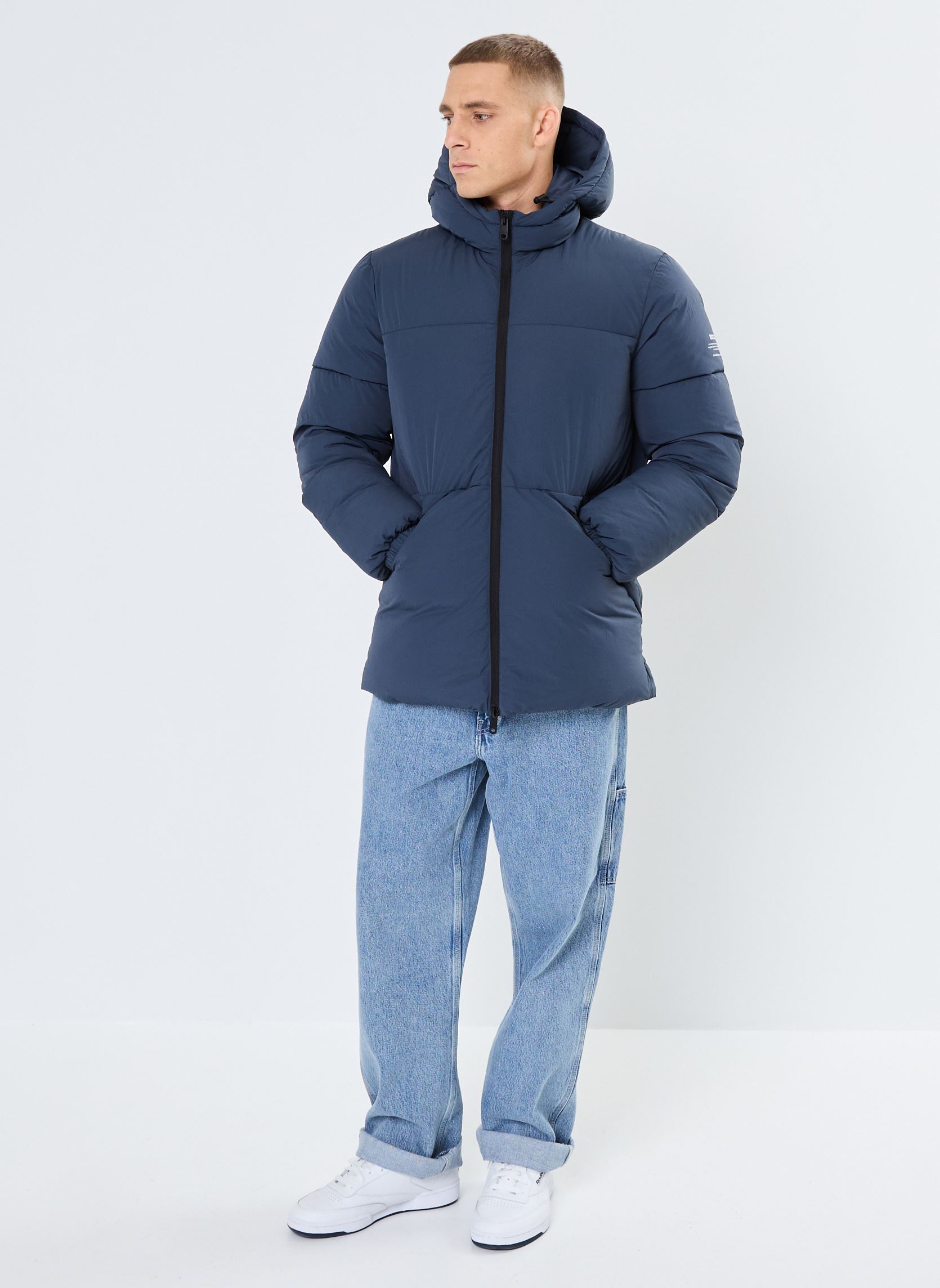Chaqueta BANSALF JACKET MAN hombre azul Ecoalf Chaqueta BANSALF JACKET MAN hombre azul STEEL BLUE
