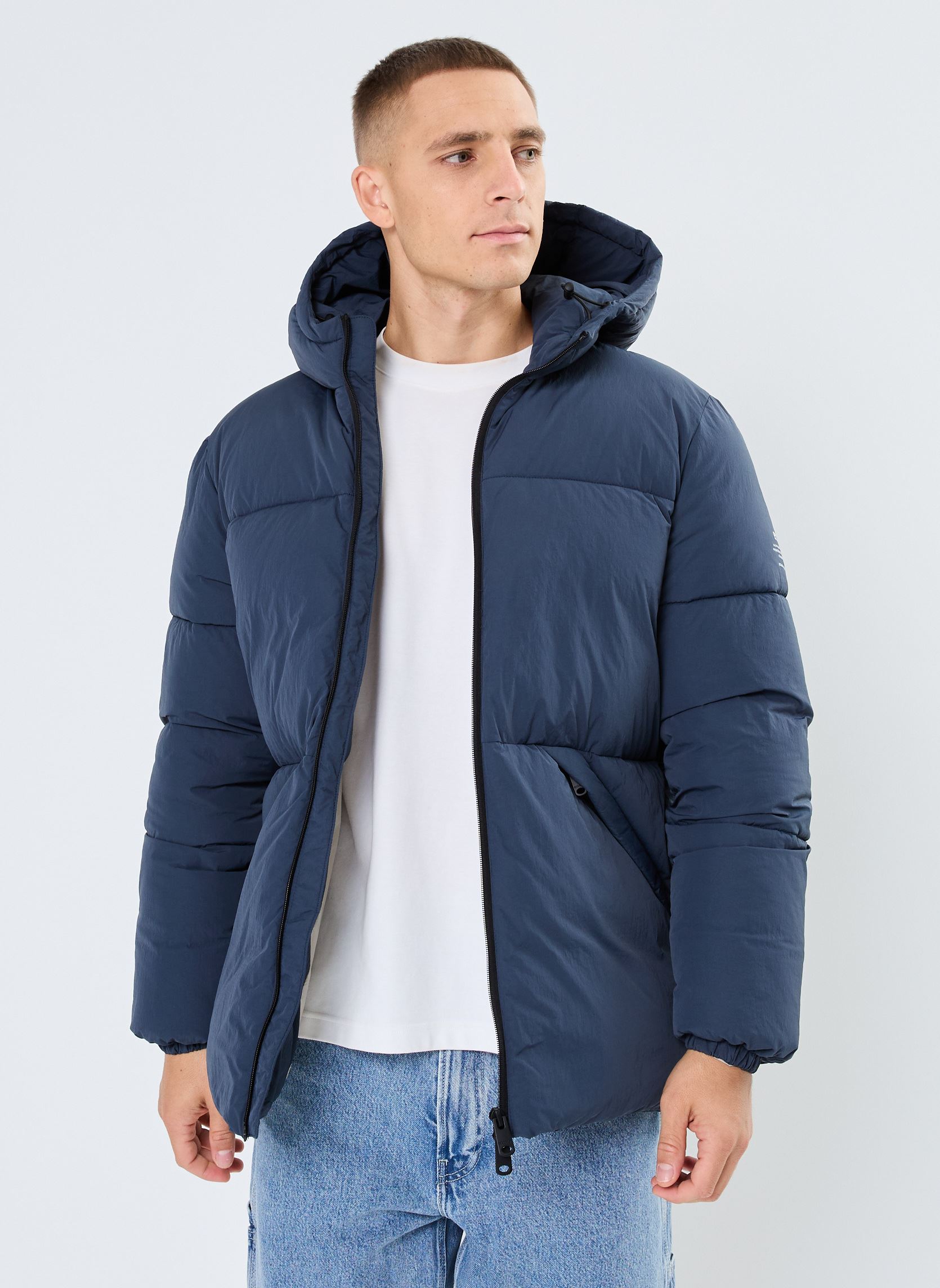 Chaqueta BANSALF JACKET MAN hombre azul Ecoalf Chaqueta BANSALF JACKET MAN hombre azul STEEL BLUE