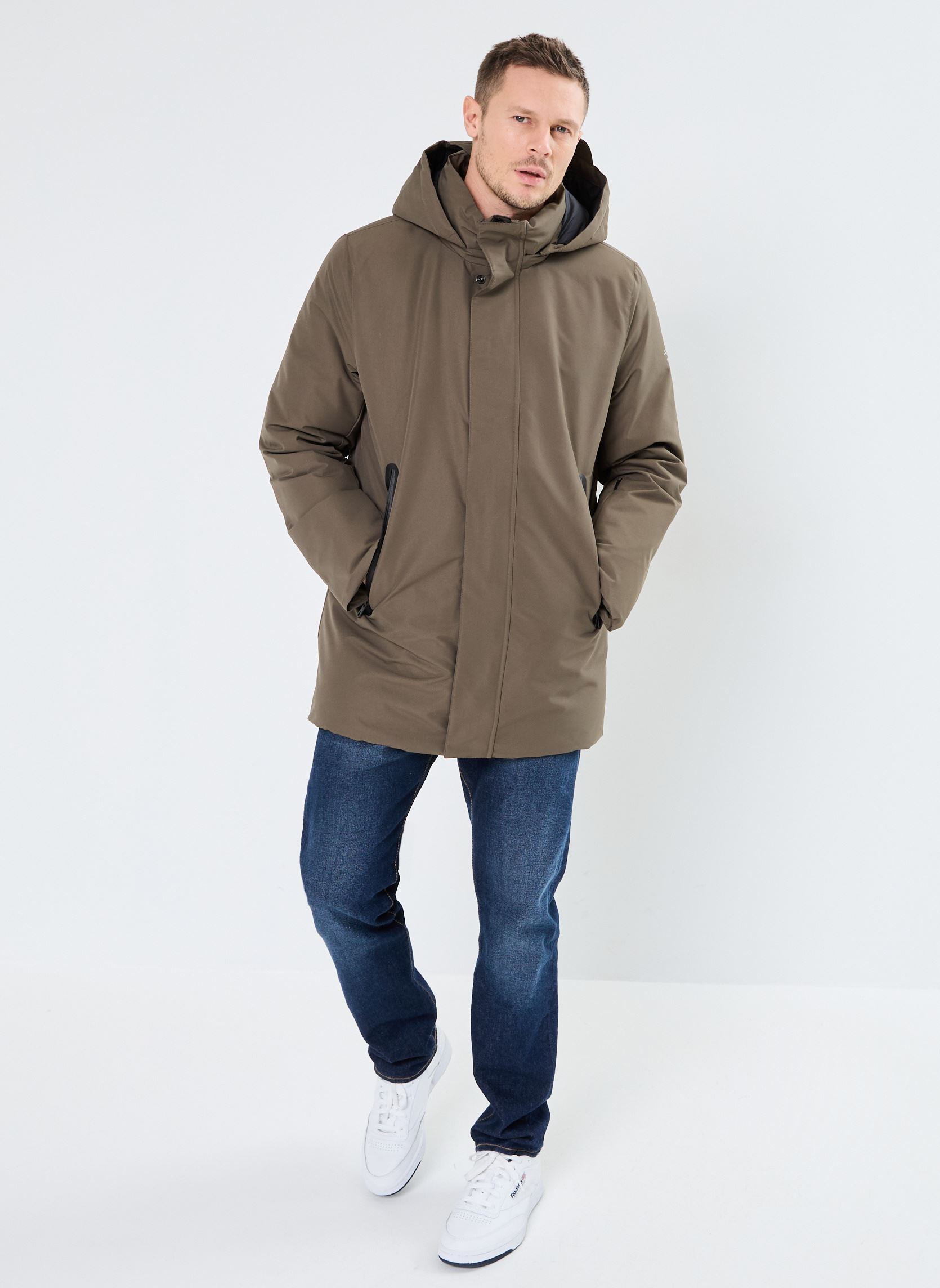 Parkas PARKOALF JACKET MAN homme marron Ecoalf Parkas PARKOALF JACKET MAN homme marron Dark Olive