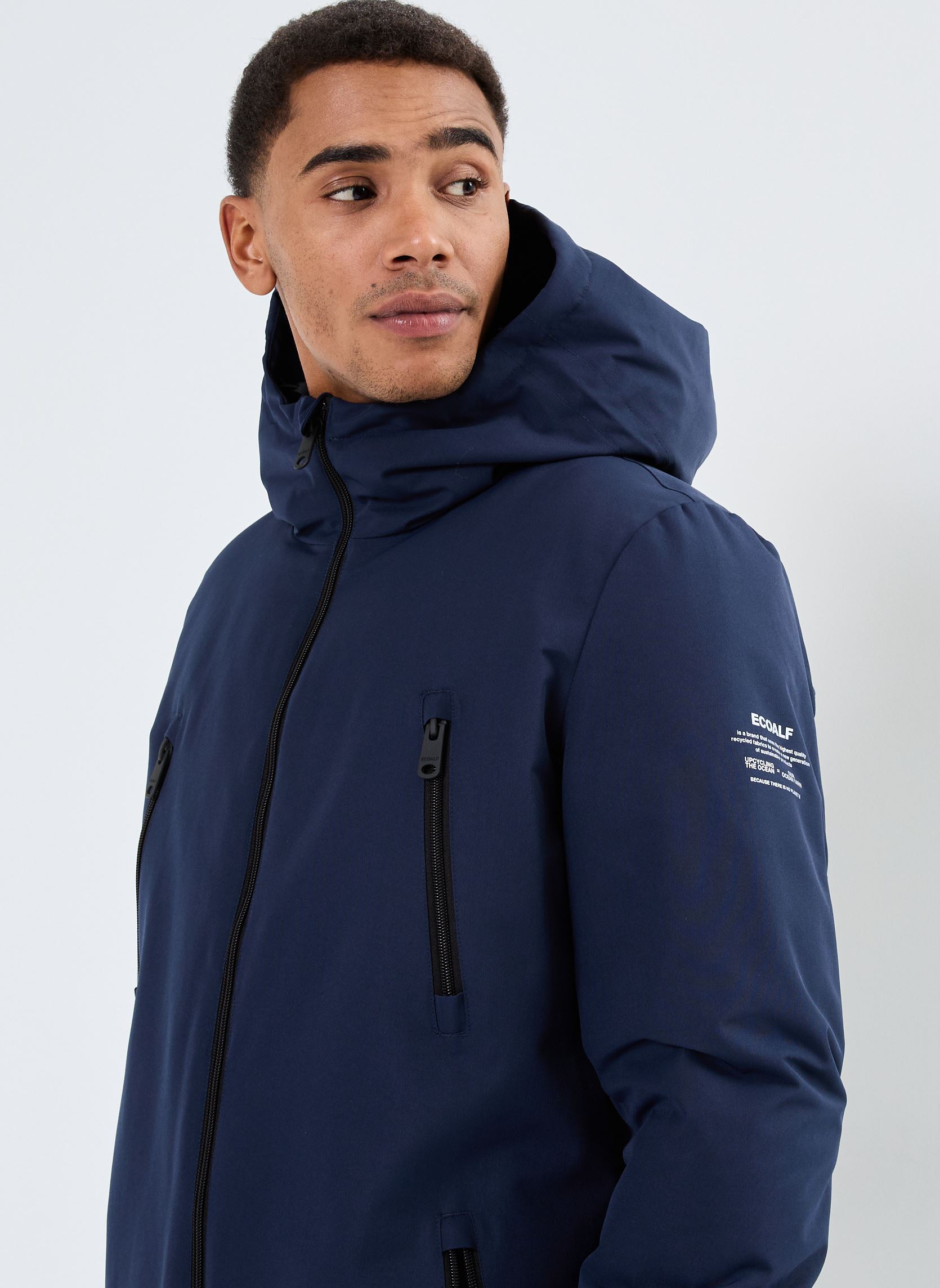 Parkas LIVORNOALF JACKET MAN hombre azul Ecoalf Parkas LIVORNOALF JACKET MAN hombre azul Blue Navy
