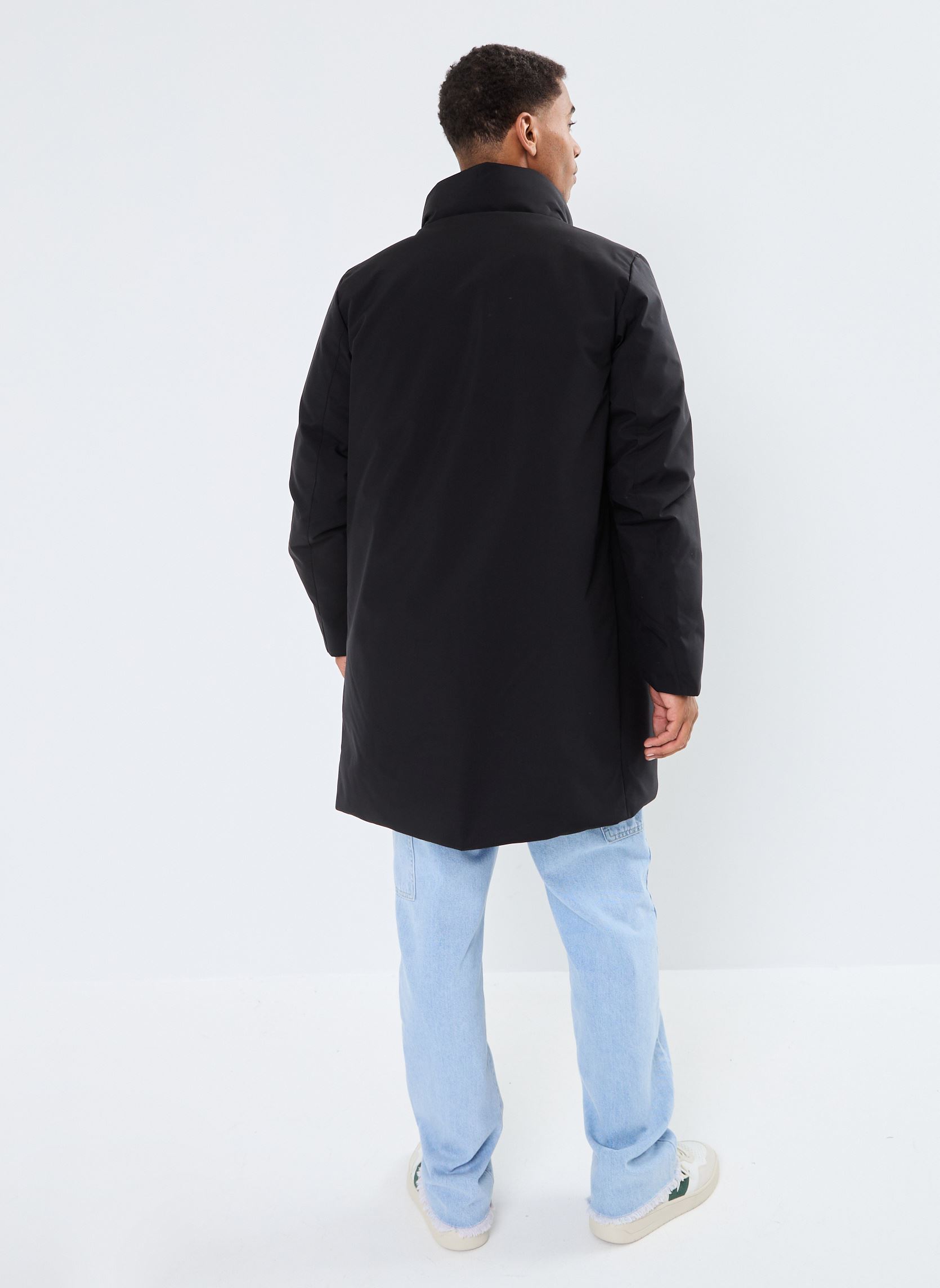 Parkas NOSHAQALF JACKET MAN homme noir Ecoalf Parkas NOSHAQALF JACKET MAN homme noir BLACK