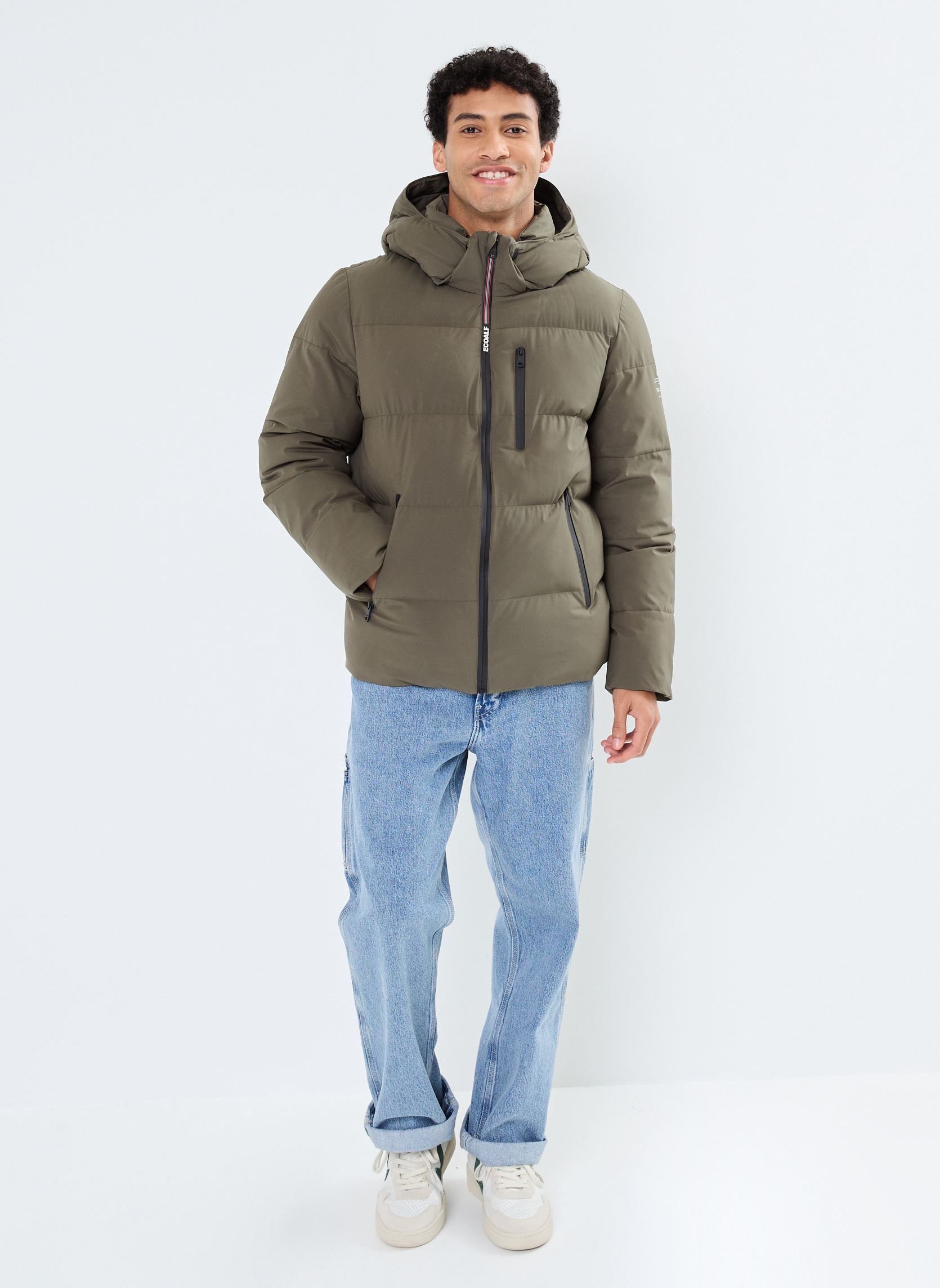 Daunenjacken BAZONALF JACKET MAN herren grün Ecoalf Daunenjacken BAZONALF JACKET MAN herren grün Army Green