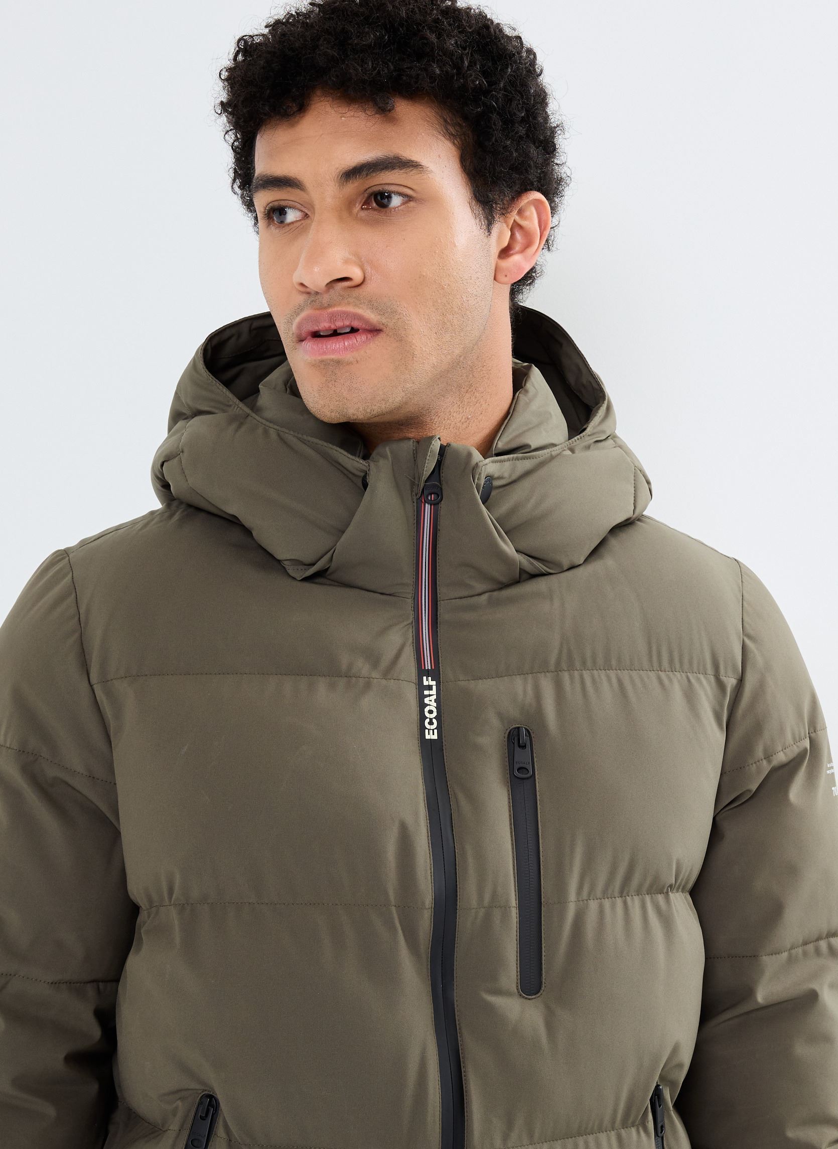 Daunenjacken BAZONALF JACKET MAN herren grün Ecoalf Daunenjacken BAZONALF JACKET MAN herren grün Army Green