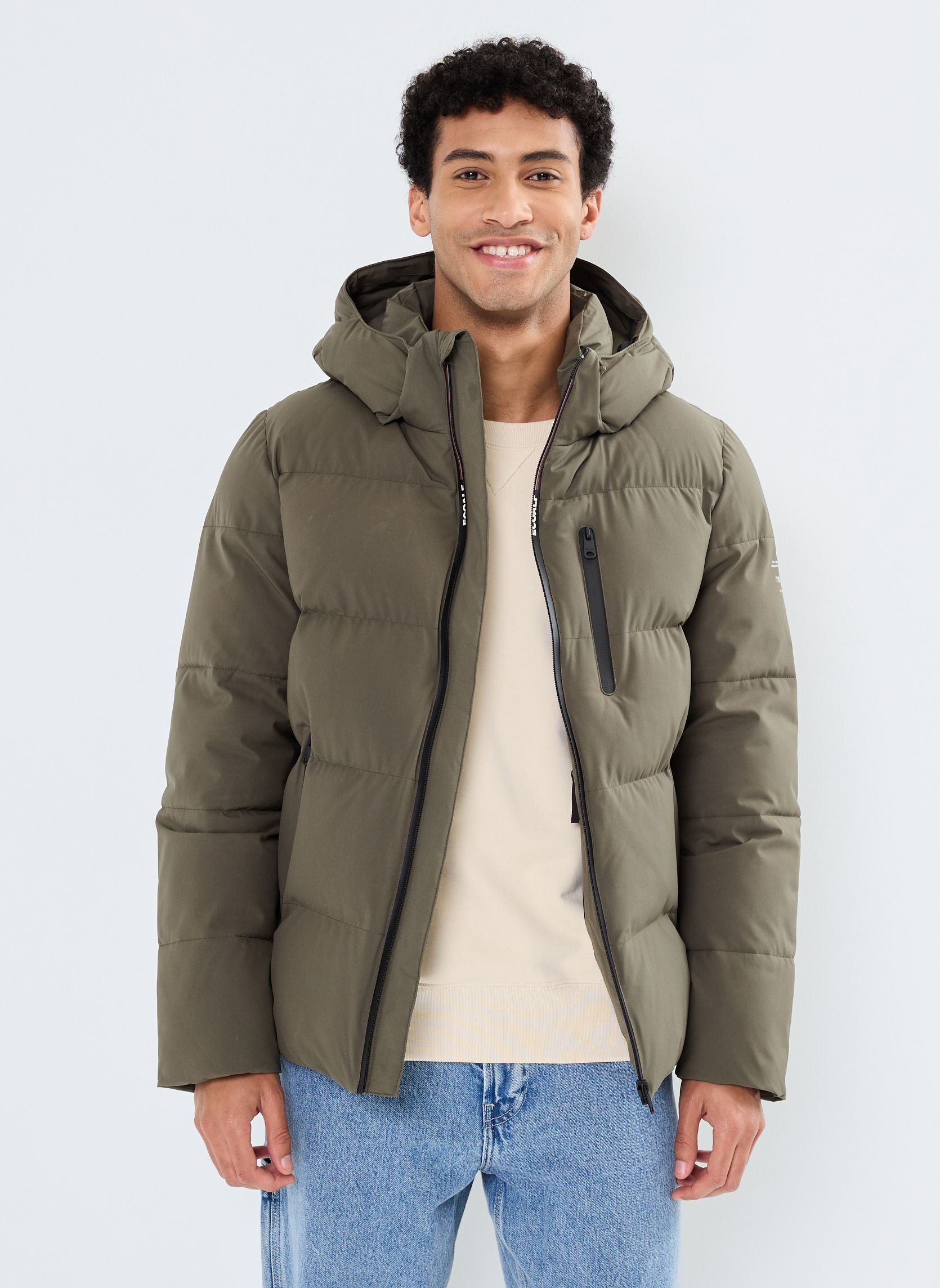 Daunenjacken BAZONALF JACKET MAN herren grün Ecoalf Daunenjacken BAZONALF JACKET MAN herren grün Army Green