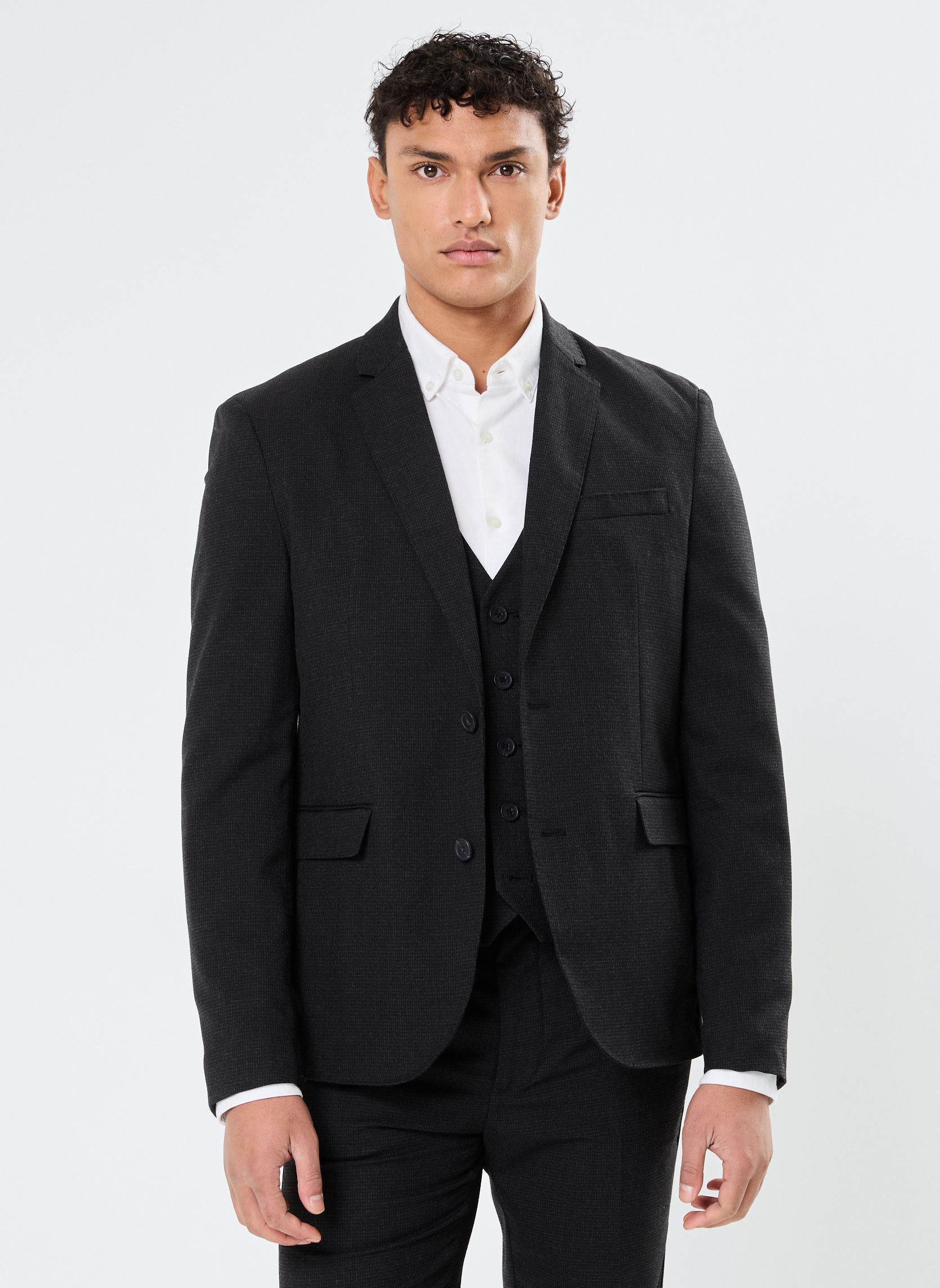 Jacketts / Sakkos VELIBLAZH herren schwarz Marvin&Co Jacketts / Sakkos VELIBLAZH herren schwarz Jet black