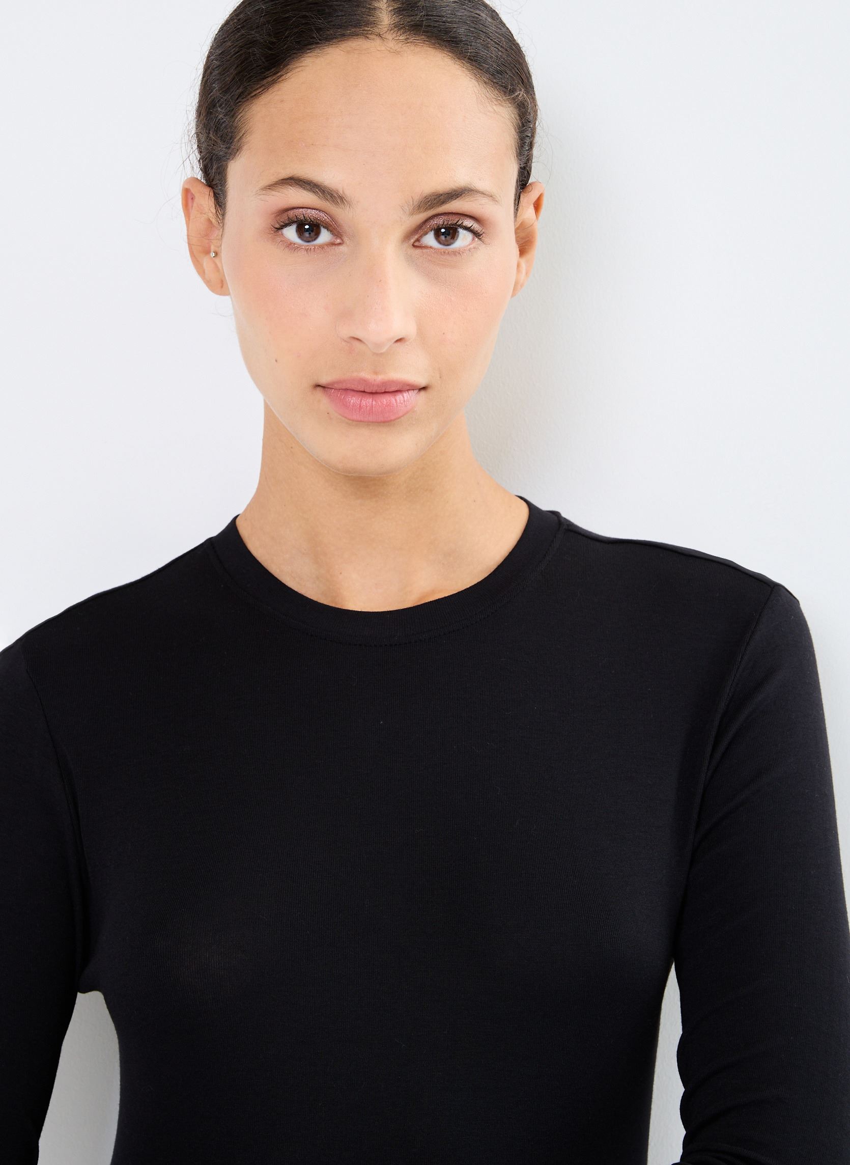 Langarm-T-Shirts VIALEXIA O-NECK L/S TOP - NOOS damen schwarz Vila Langarm-T-Shirts VIALEXIA O-NECK L/S TOP - NOOS damen schwarz Black Beauty