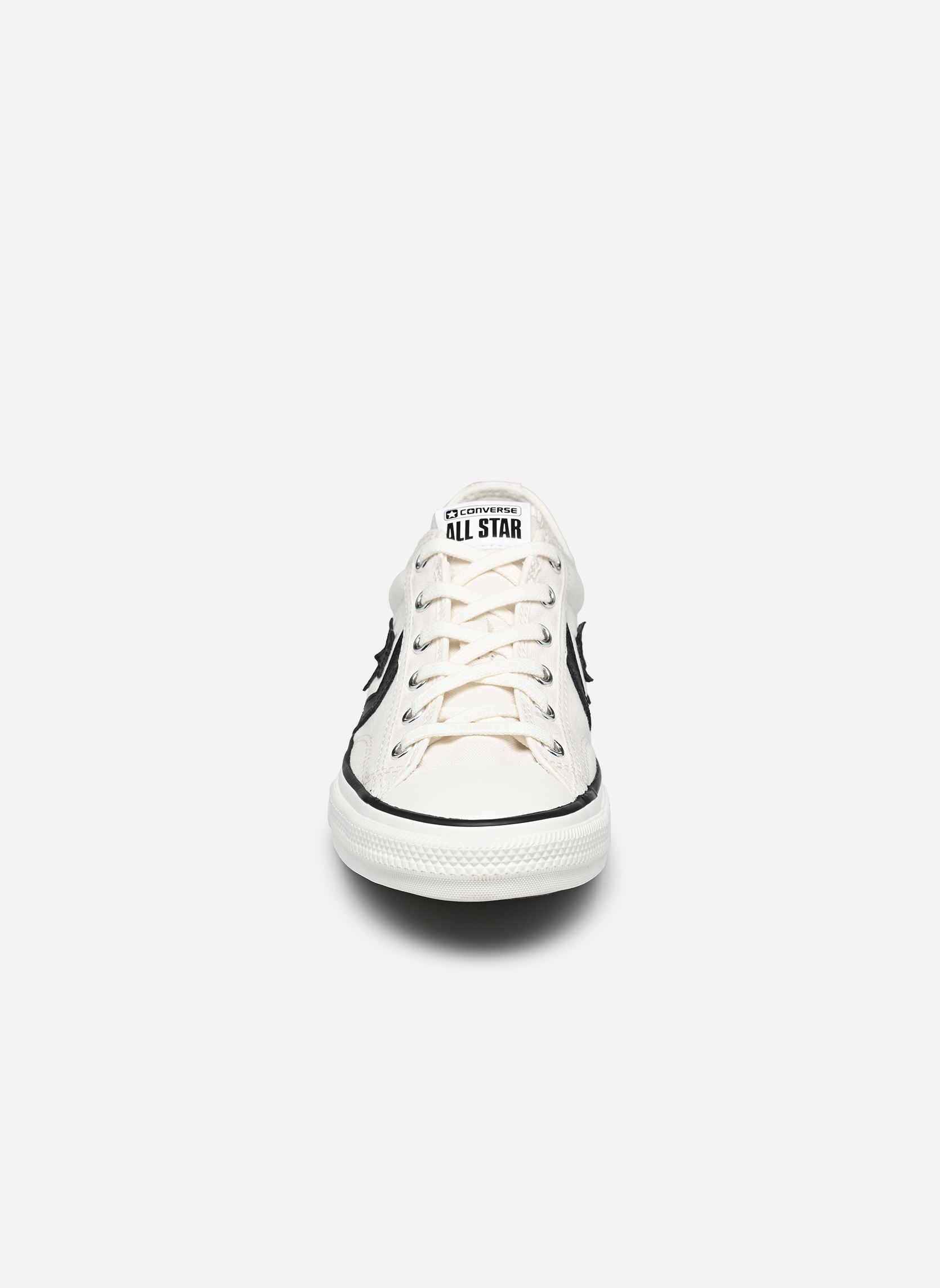 Baskets basses Star Player 76 Ox J blanc Converse Baskets basses Star Player 76 Ox J blanc Vintage White/Black
