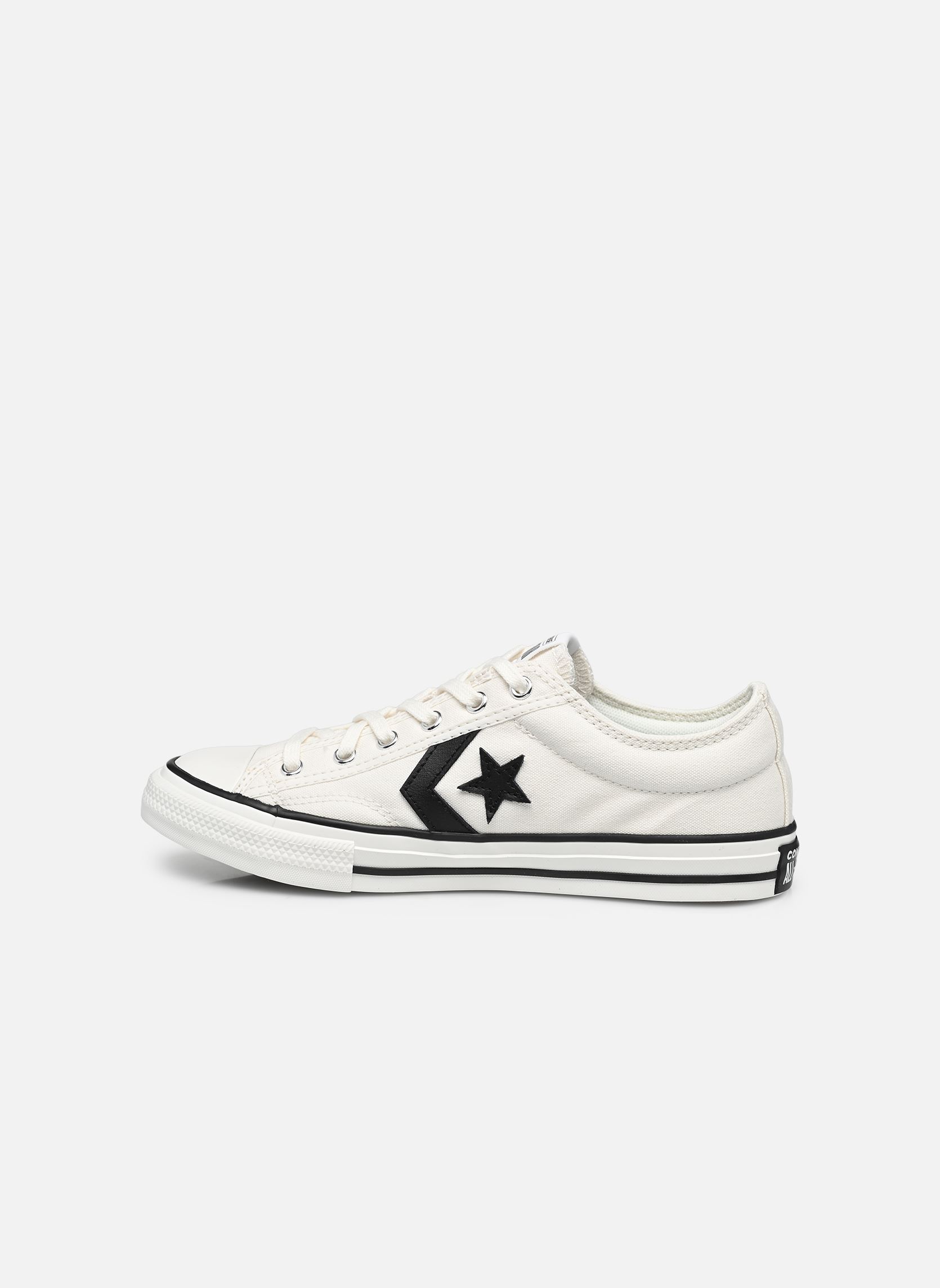 Baskets basses Star Player 76 Ox J blanc Converse Baskets basses Star Player 76 Ox J blanc Vintage White/Black